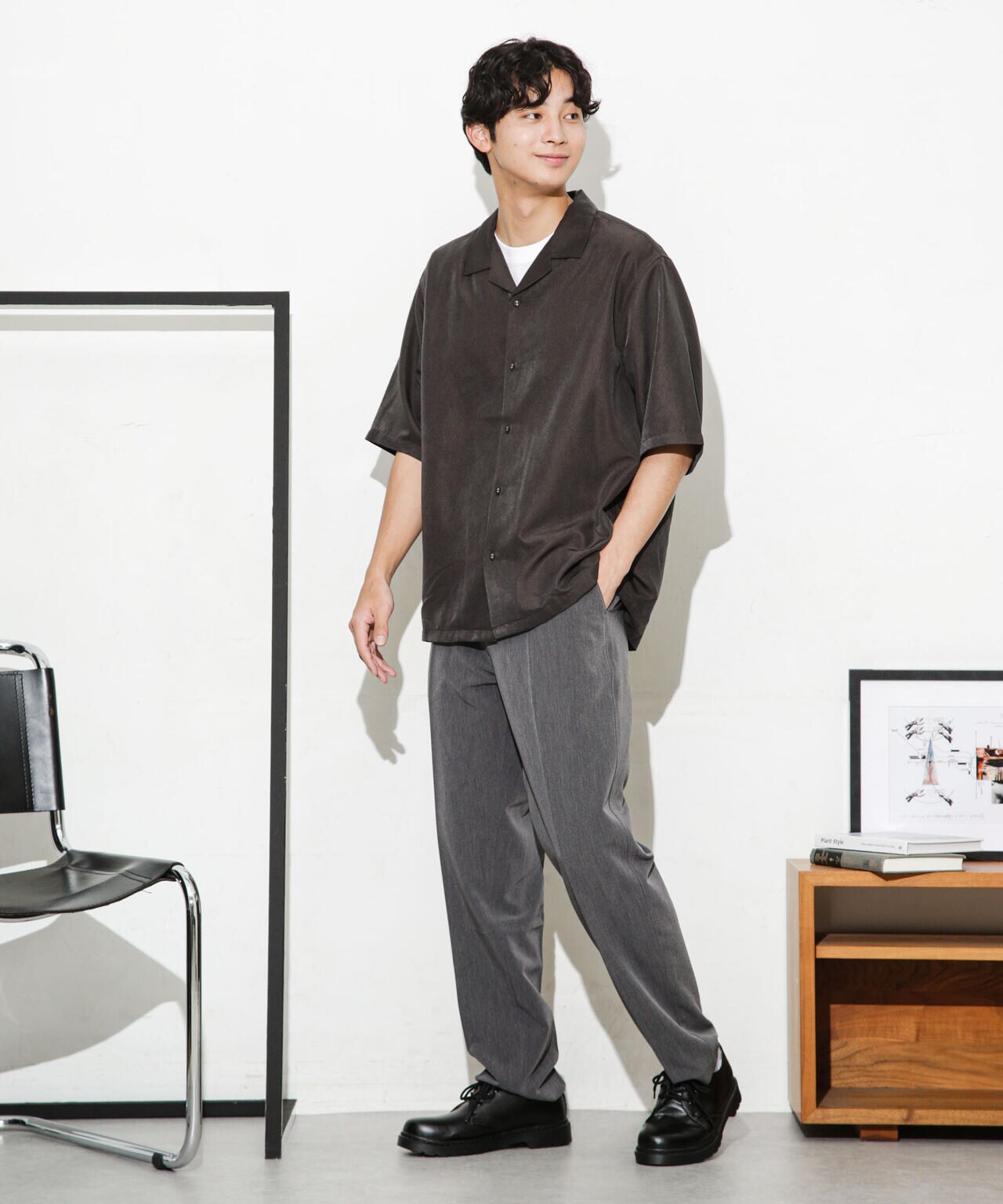 ALWAYS EASY ワンタックスラックス