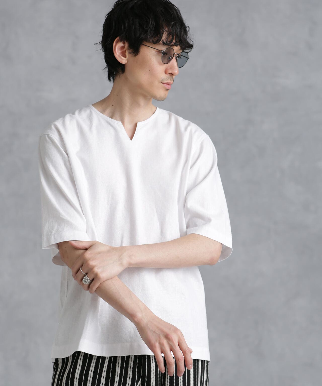 【たまページ】フレンチlinen＊フロントデザインゆったりプルオーバー 楽天市場】【セール価格】LAOTOUR 麻100％ フレンチリネン プル