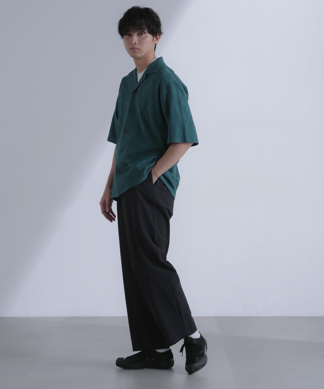 U.S. POLO ASSN. シャツ シルクタッチ半袖シャツ メンズ