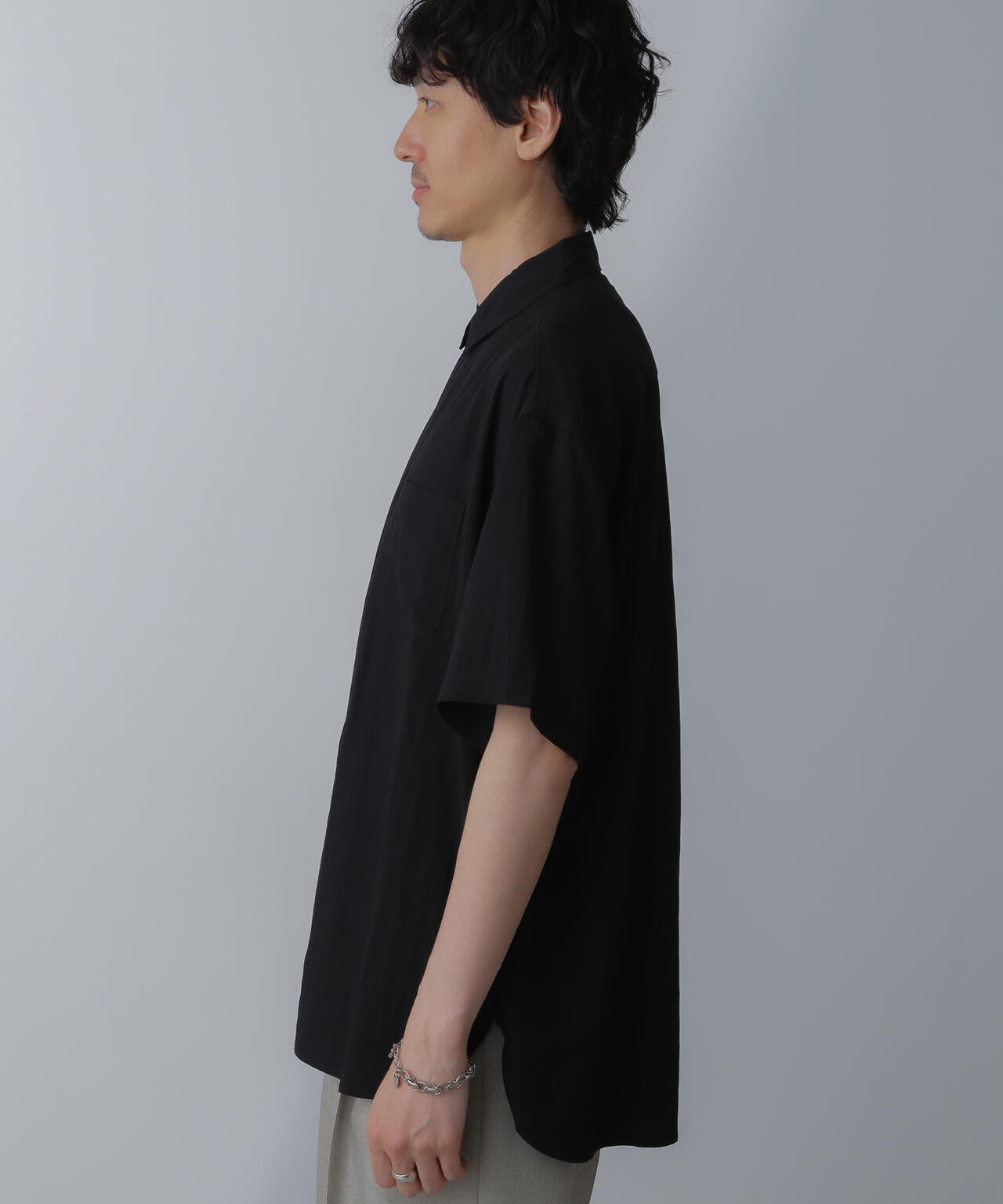 Nasngwam◆半袖シャツ/M/レーヨン/CML Nasngwam◇半袖シャツ⁄M⁄レーヨン⁄CML