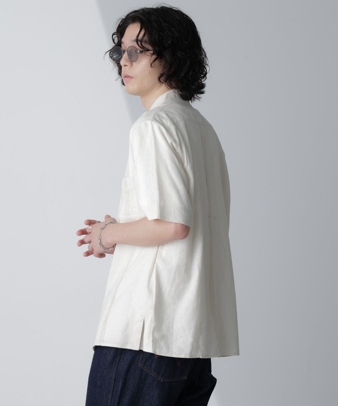 スタイリッシュキューバシャツ 半袖 6724121221