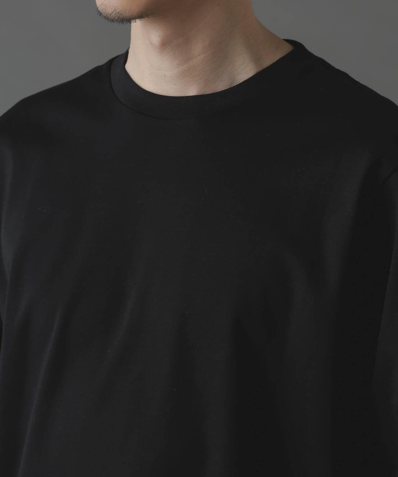 アンチスメルクルーネックTシャツ 長袖 6724123213