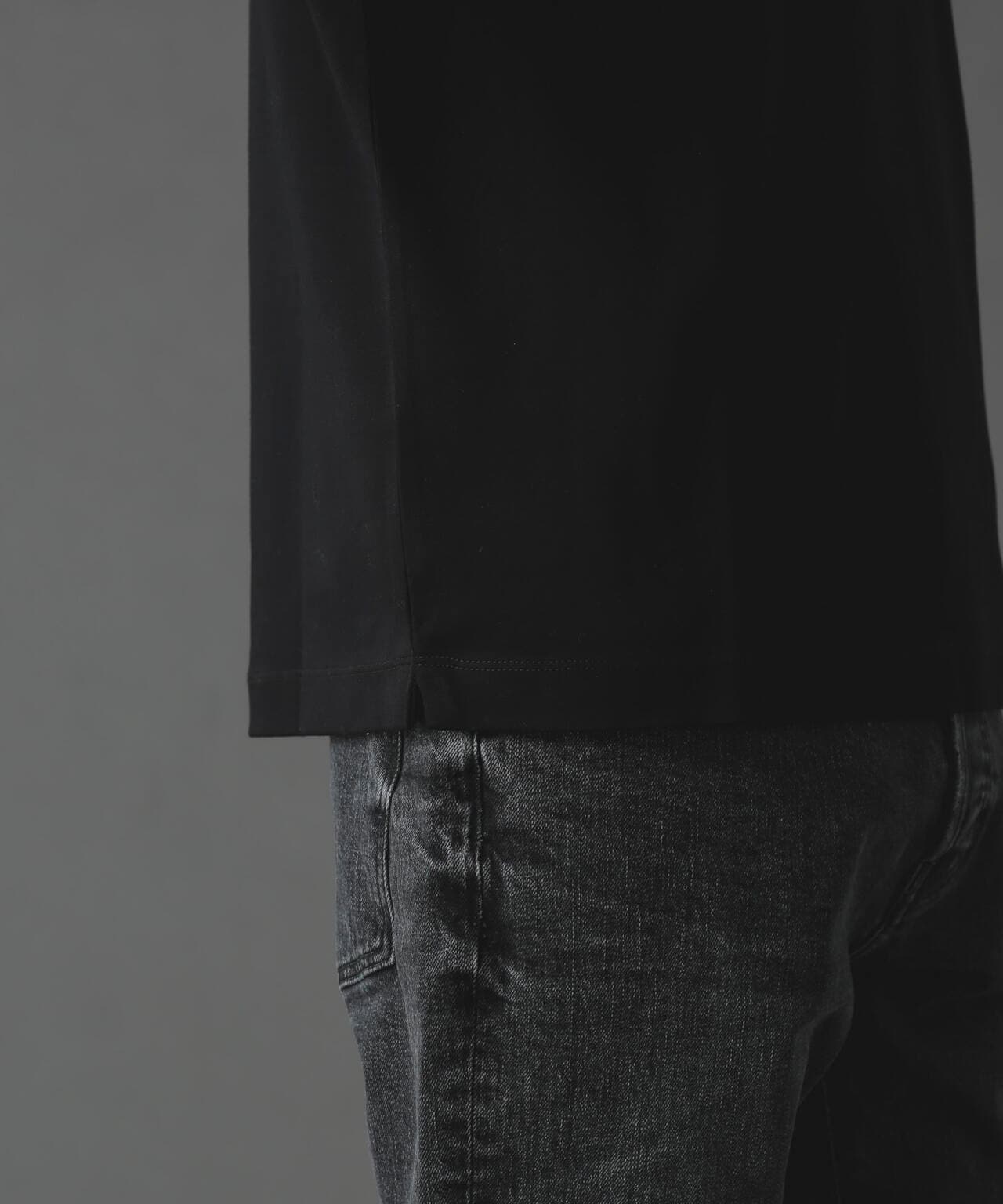 アンチスメルクルーネックTシャツ 長袖 6724123213