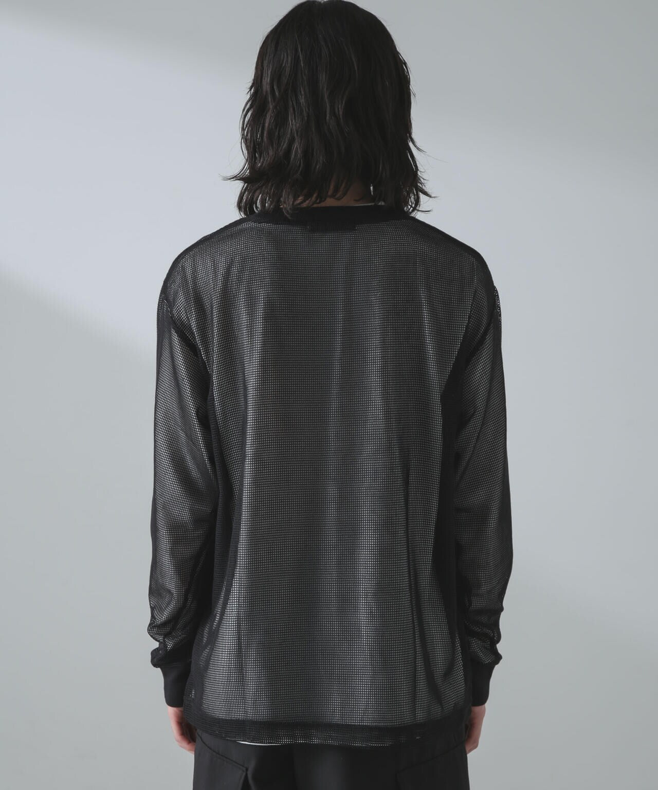 アンサンブルメッシュTシャツ 長袖 6724123215
