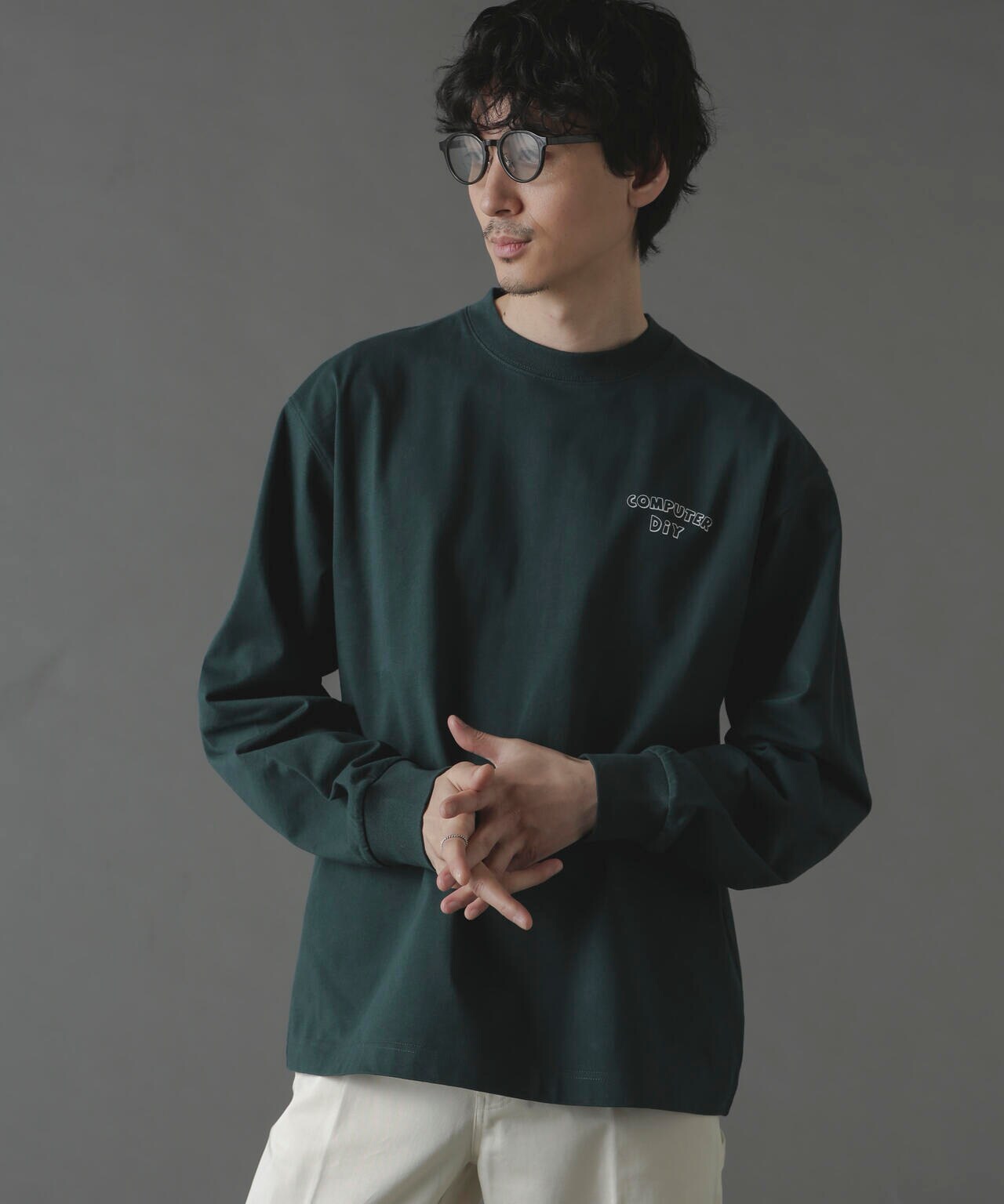 MOFFISIE」オリジナル プリント Tシャツ 長袖