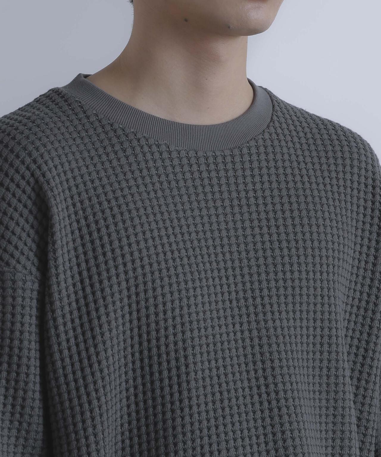 オニワッフルビッグTシャツ 五分袖 6724124212