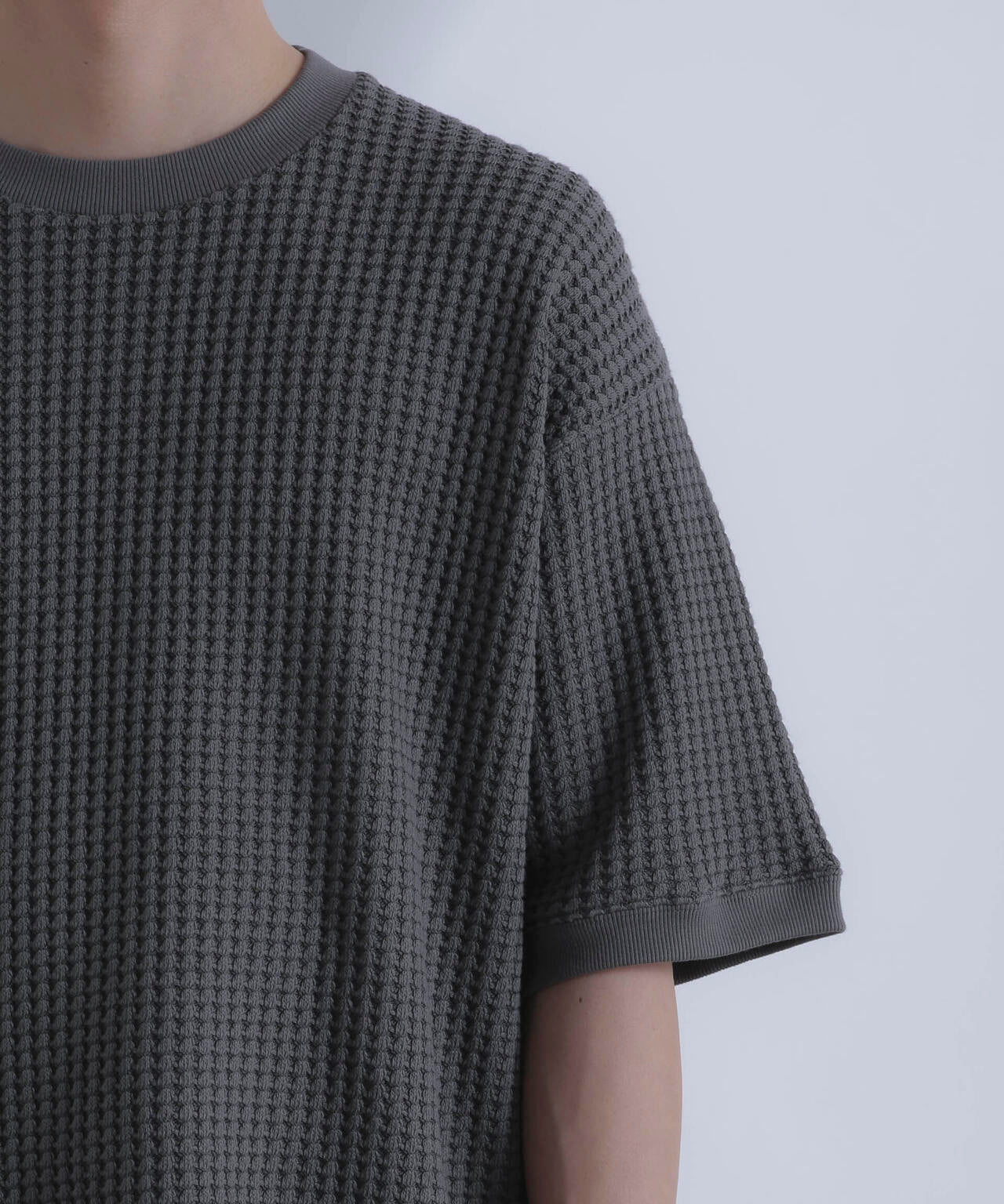 オニワッフルビッグTシャツ 五分袖 6724124212