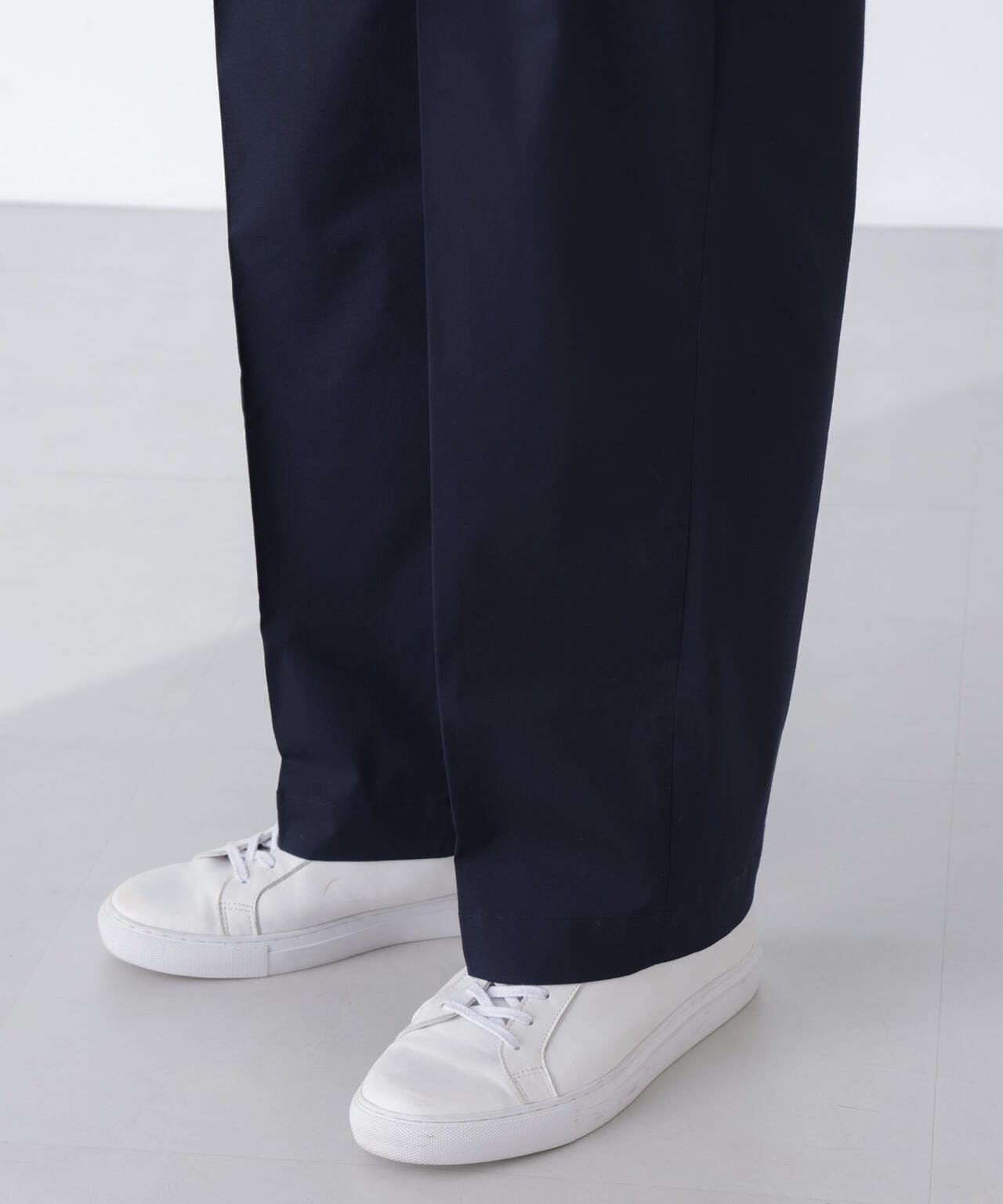 USAGI ONLINEコラボ＞センタープレスタックワイドパンツ（フル