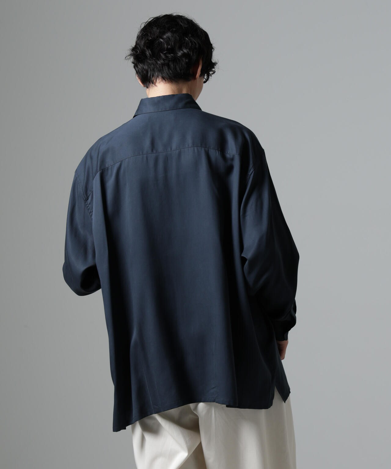 WEB限定/テンセルツイルポケットレギュラーカラーシャツ 6724220217