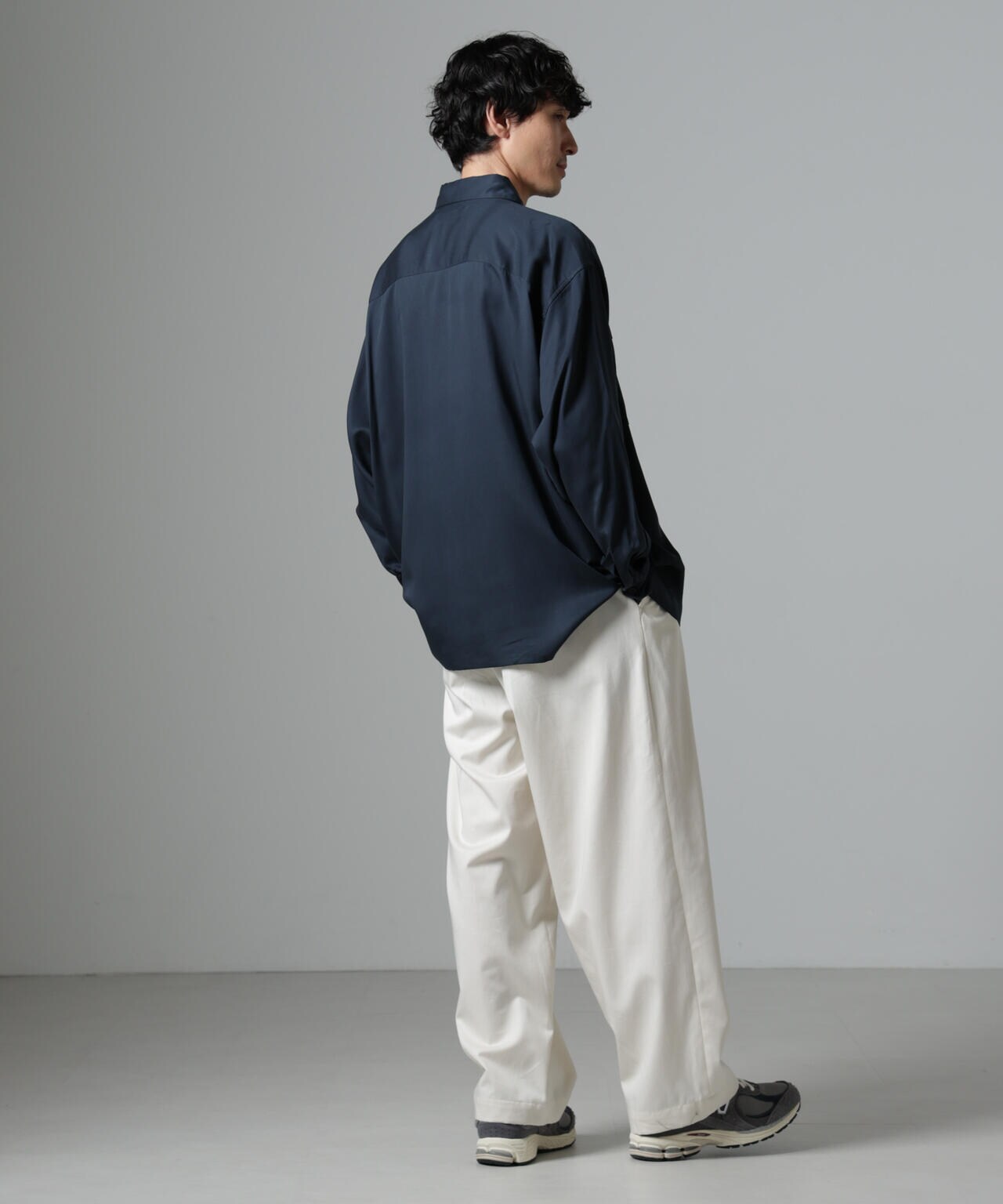 WEB限定/テンセルツイルポケットレギュラーカラーシャツ 6724220217