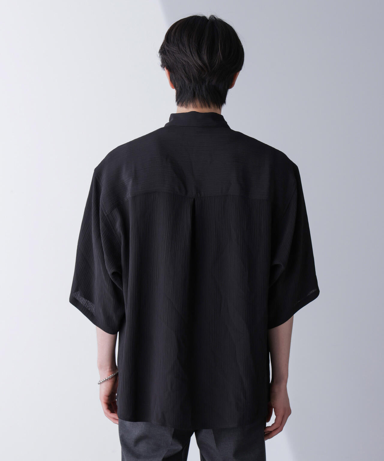 WEB限定 / 楊柳 リラックス シャツ 半袖