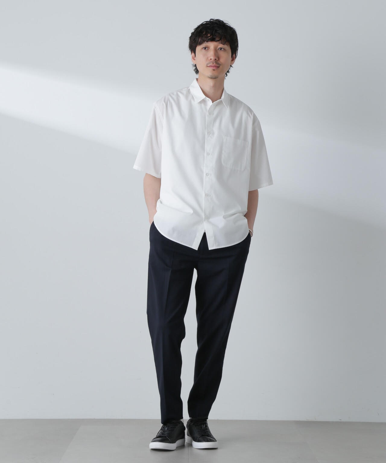 SUMOBurberryメンズシャツ BIG ブロード シャツ 半袖