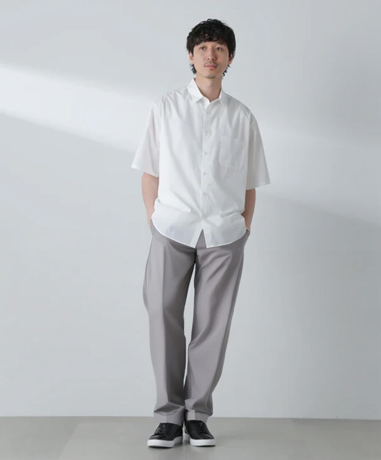 BIG ブロードシャツ 半袖 6724221214