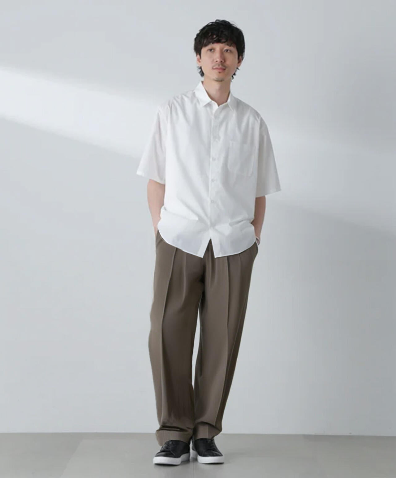 BIG ブロード シャツ 半袖