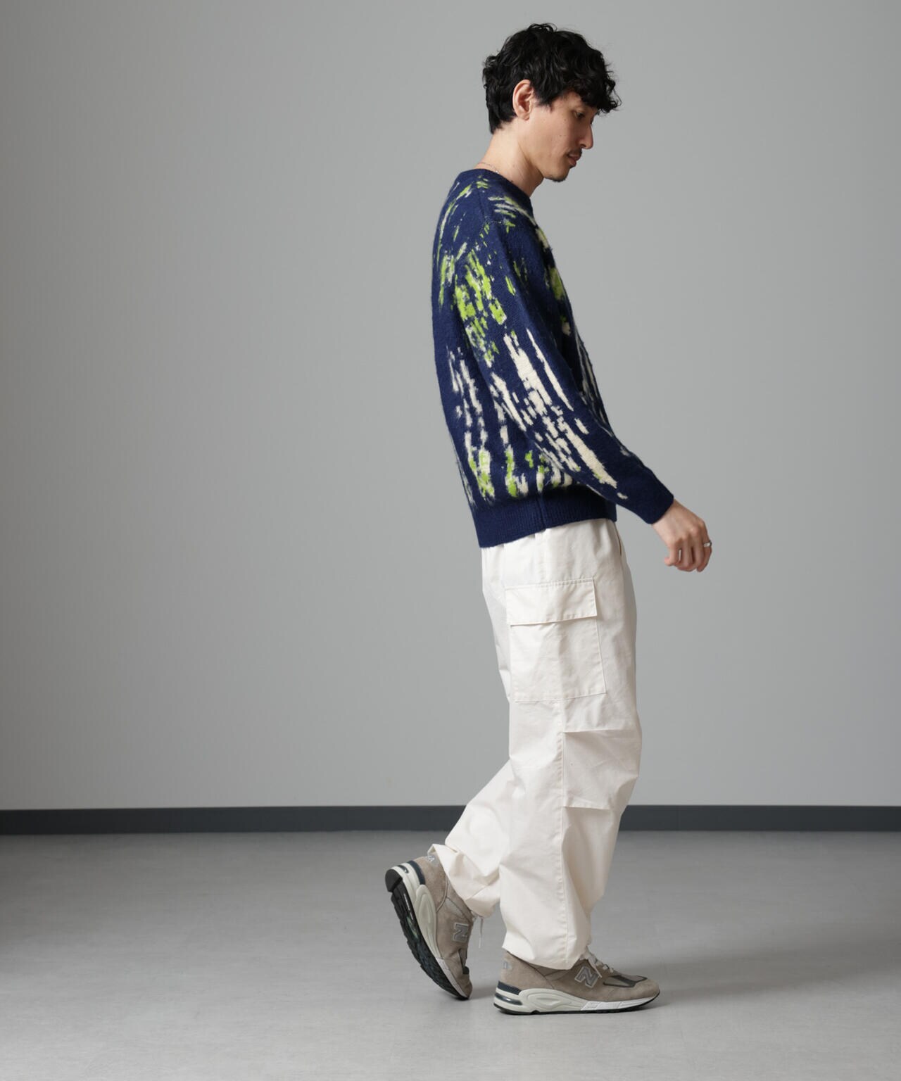 Acne Studios 22aw グラデーション ニット モヘヤ アーカイブ A60544-AD4_1.jpg