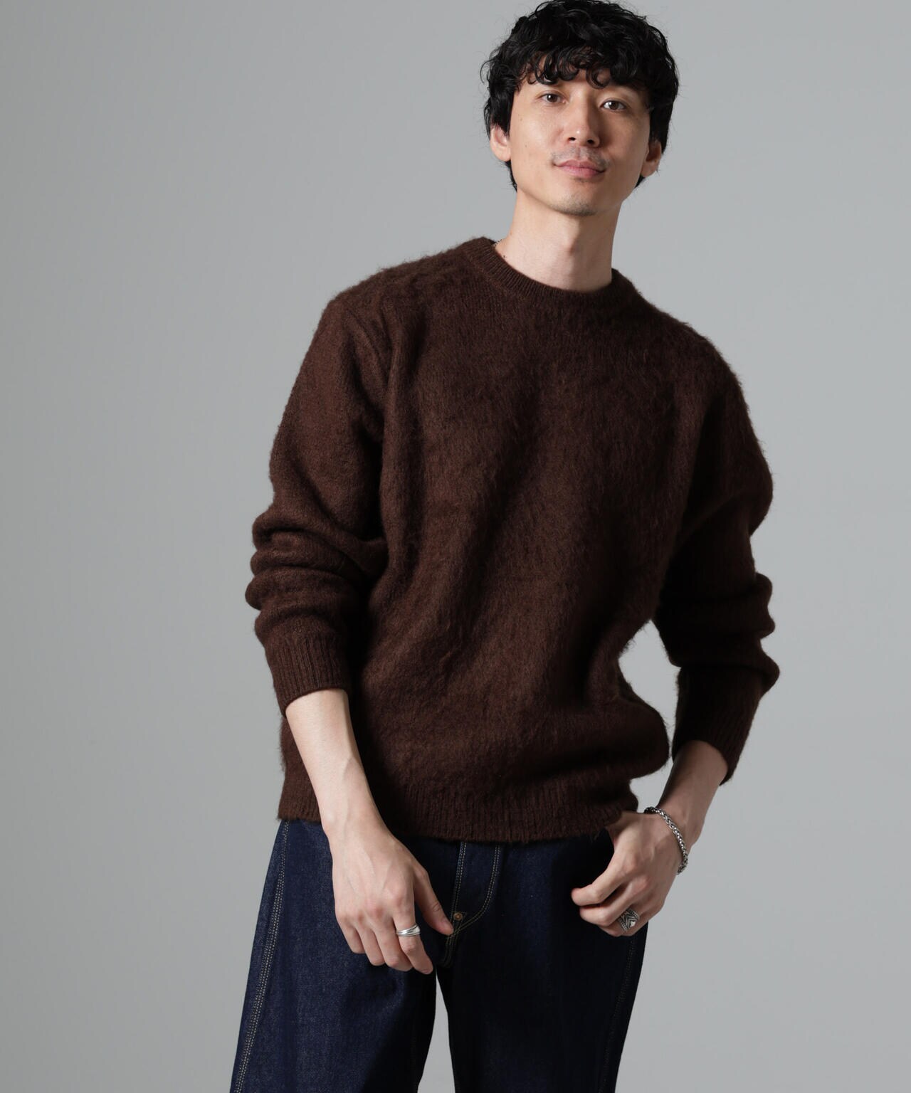 MADISONBLUE 22AW ルーズプルオーバー モヘヤアルパカニット モヘヤ