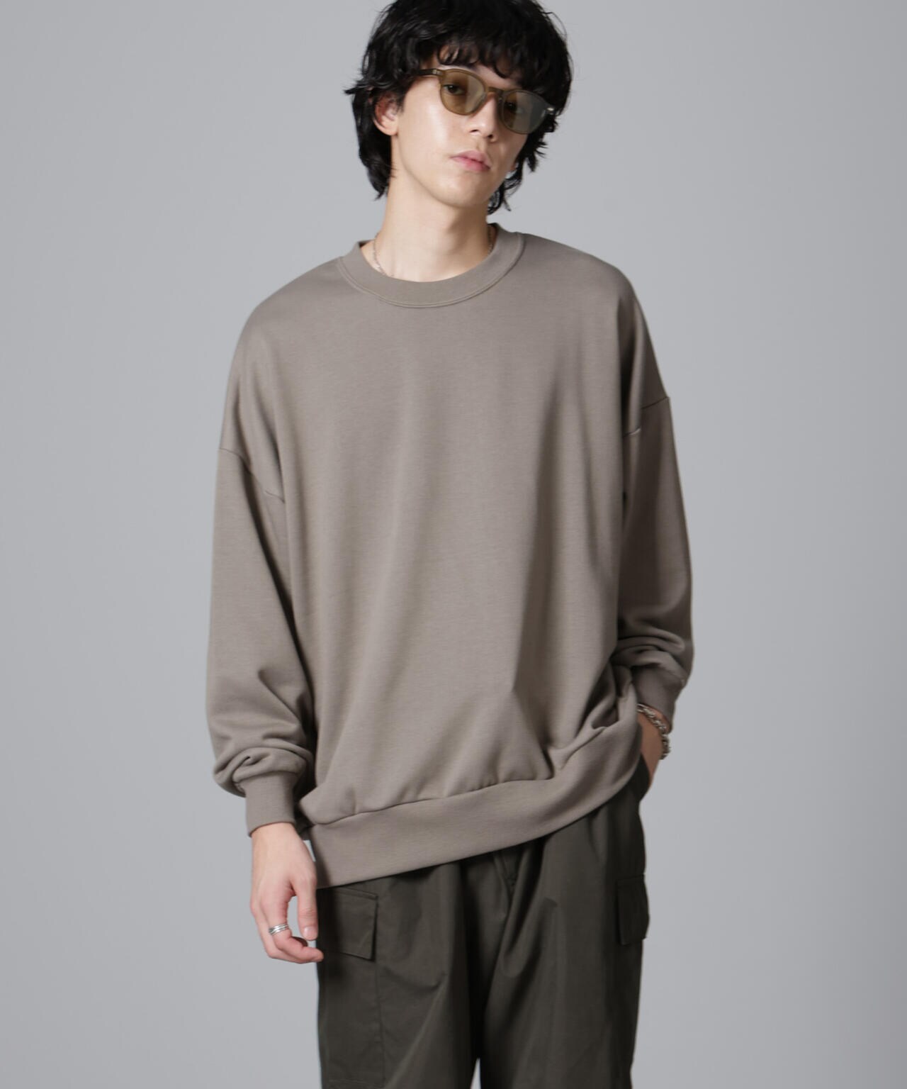 23aw MARKAWARE ビッグシルエット クルーネック スウェット 2 23aw MARKAWARE ビッグシルエット クルーネック スウェット 2