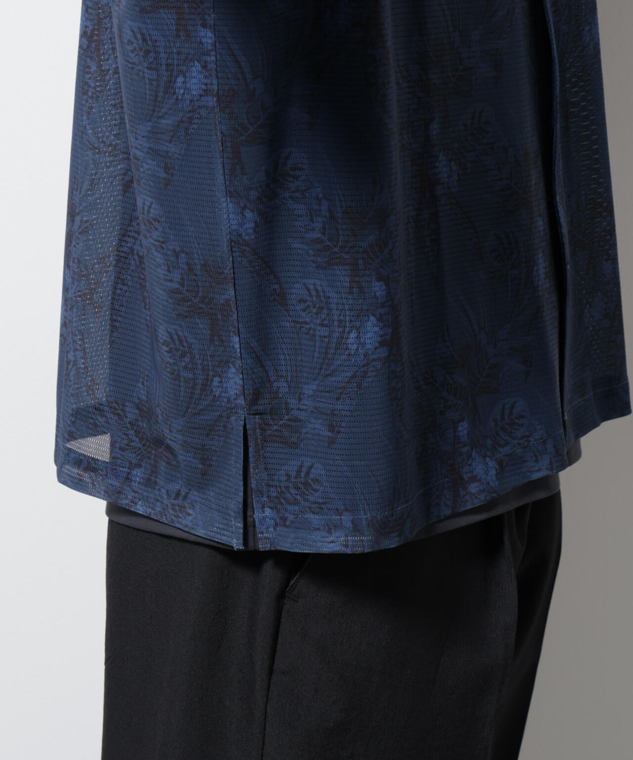 NORMANBROS別注 メッシュプリントシャツ 半袖 6725121001