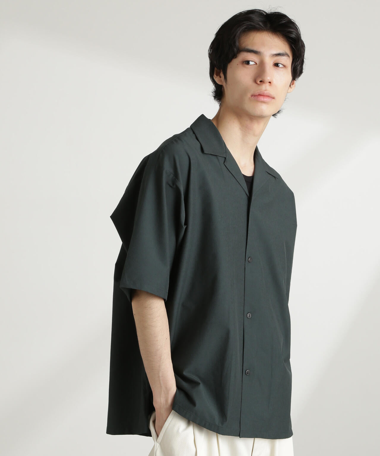 NOMANUAL☆SEVENTEENホシ着用CURVED VEST (2color) HTML03 エイチティエムエル ゼロスリー ベスト HTML ZERO3
