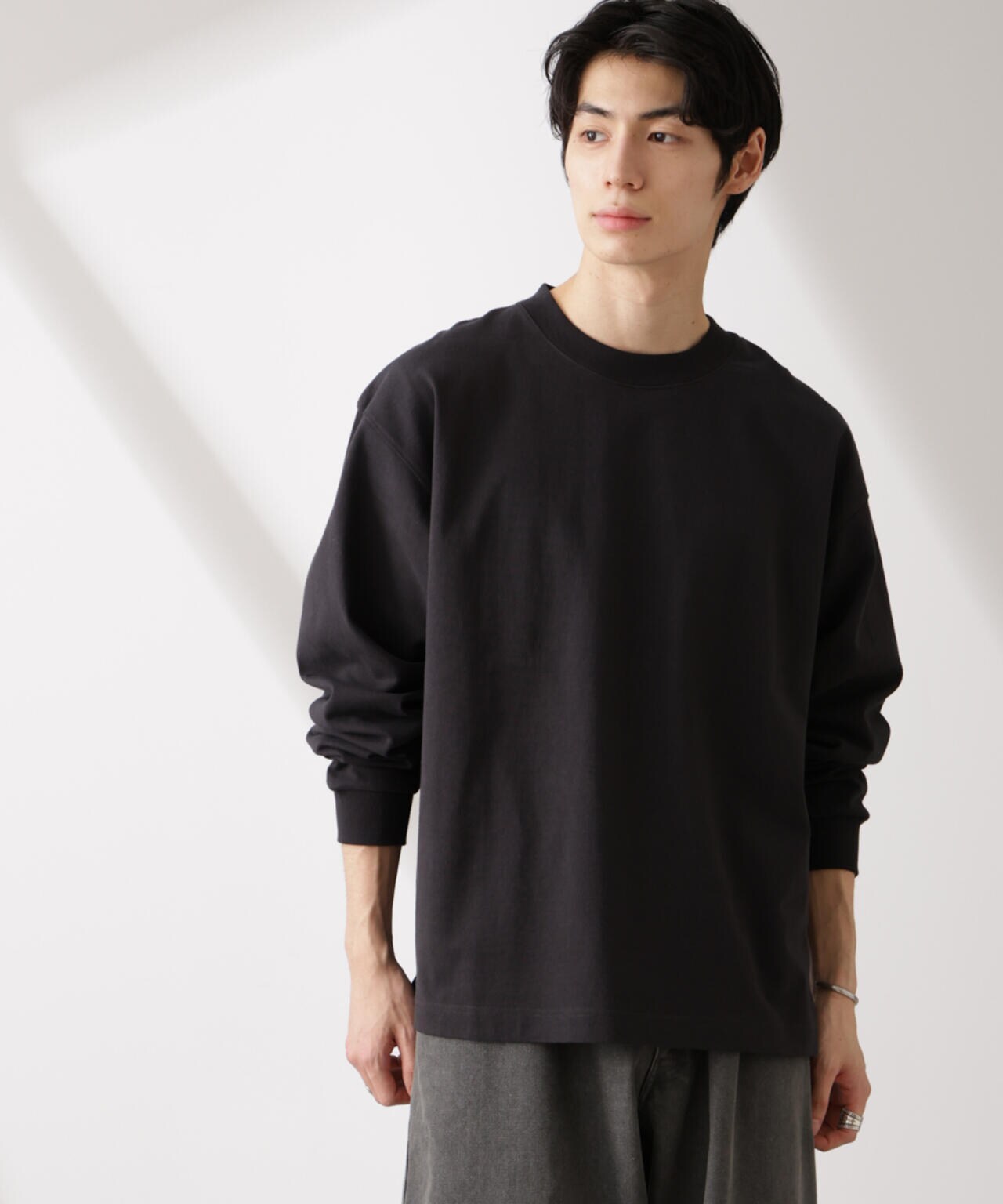 nano universe 長袖Tシャツ NANO universe tシャツ ナノベア Tシャツ 長袖 メンズ