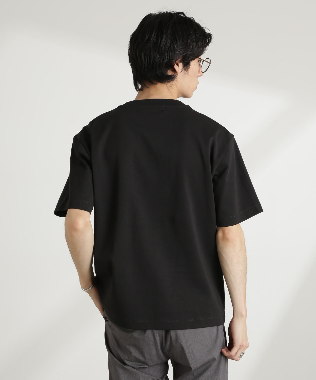 ダブルスムース クルーネック BIG Tシャツ 半袖