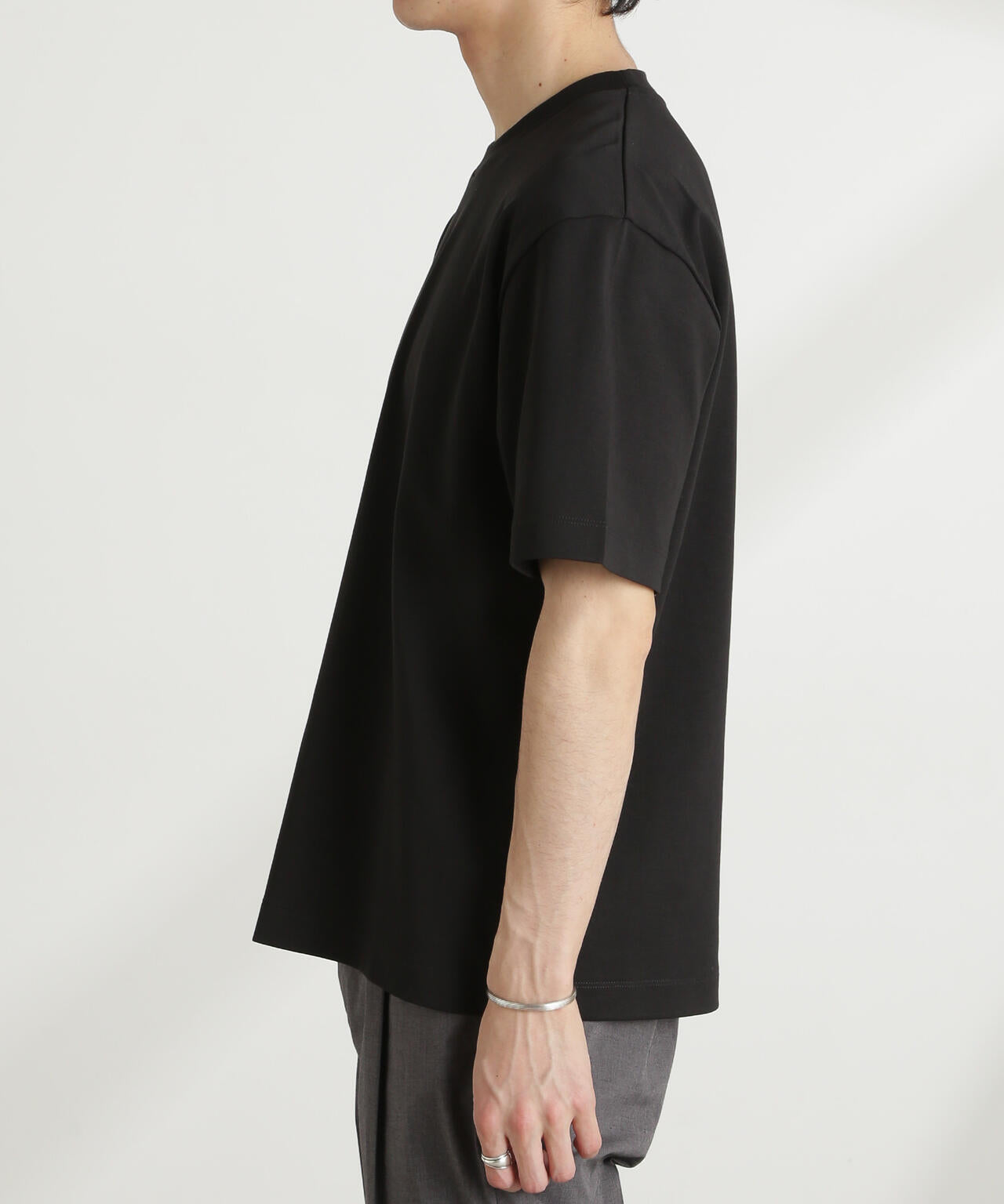 ダブルスムース クルーネック BIG Tシャツ 半袖