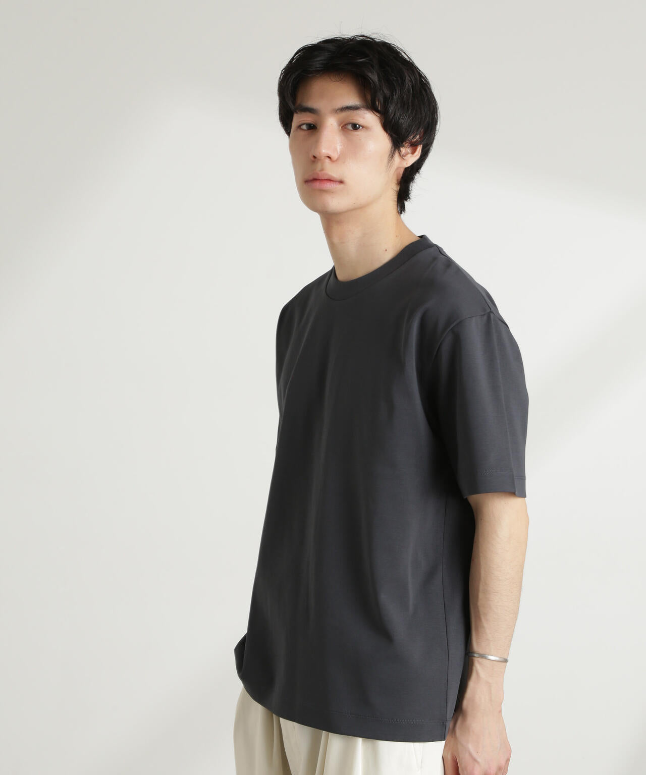 半袖L ダブルスムース クルーネック BIG Tシャツ 半袖