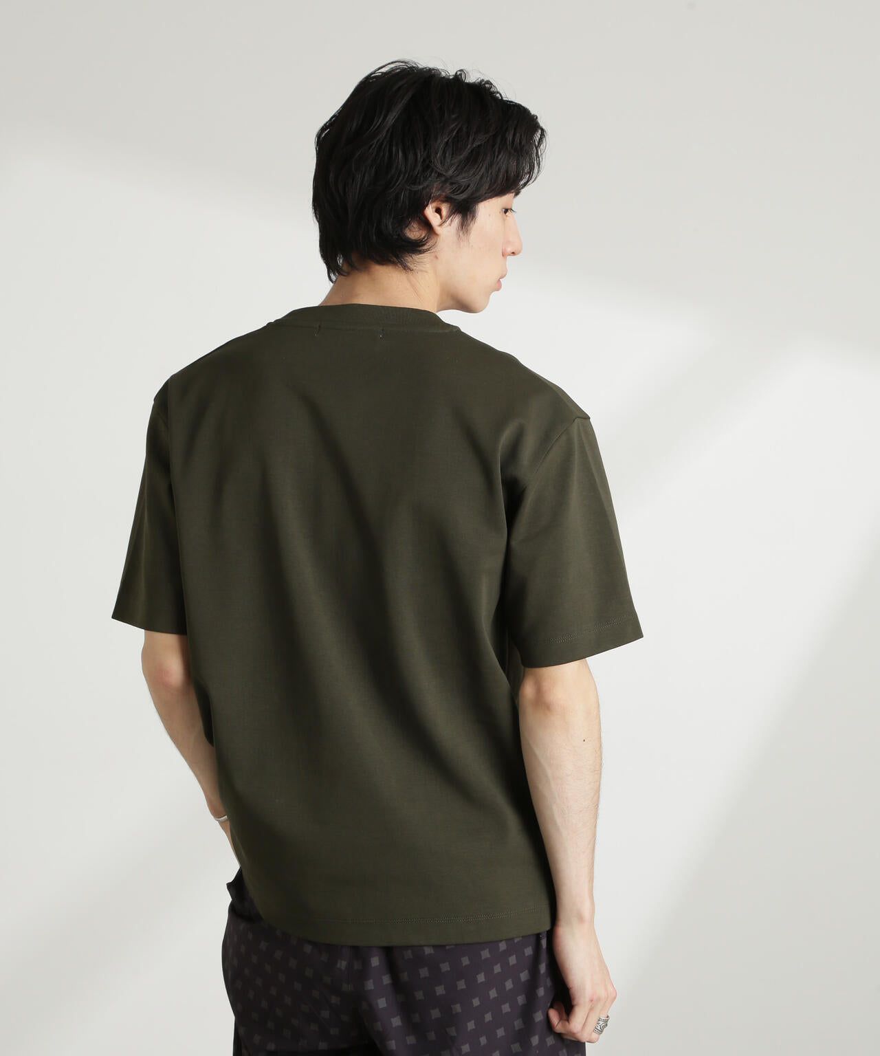 ダブルスムース クルーネック BIG Tシャツ 半袖