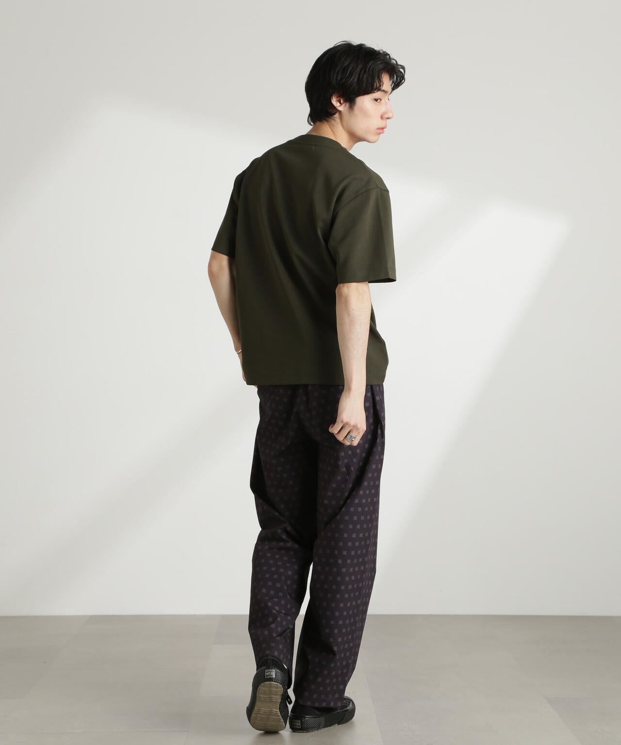 ダブルスムース クルーネック BIG Tシャツ 半袖