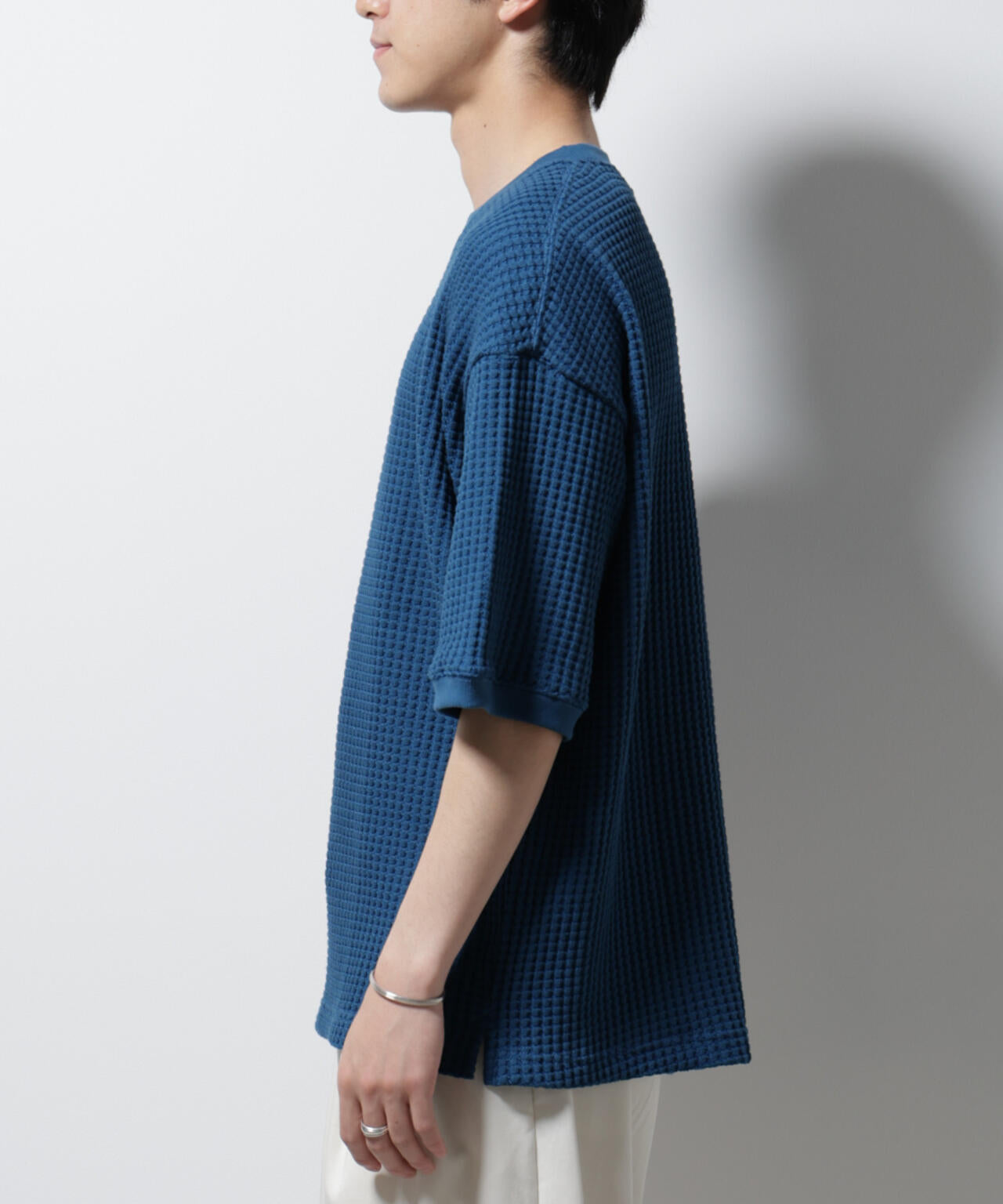 オニワッフルビッグTシャツ 五分袖 6725124216