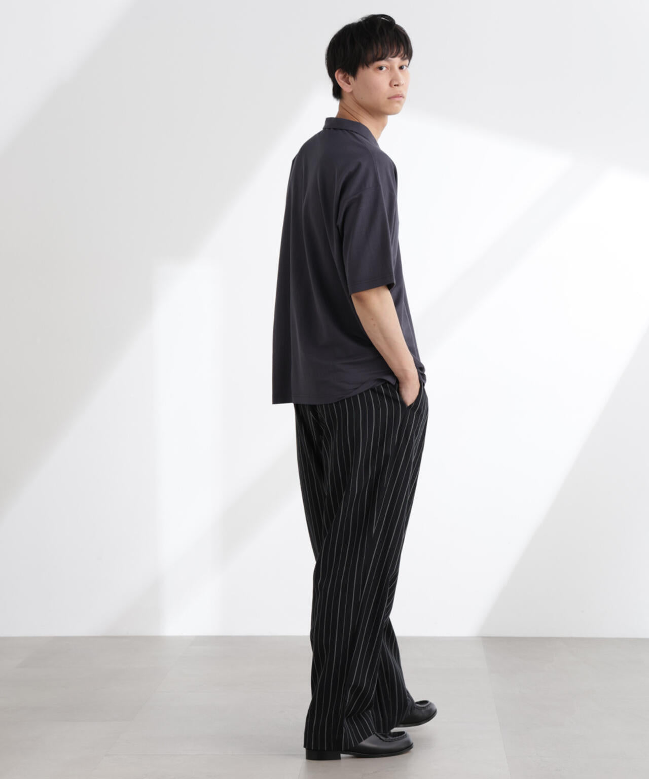 レーヨンナイロンポンチスキッパーシャツ 半袖 6725124217
