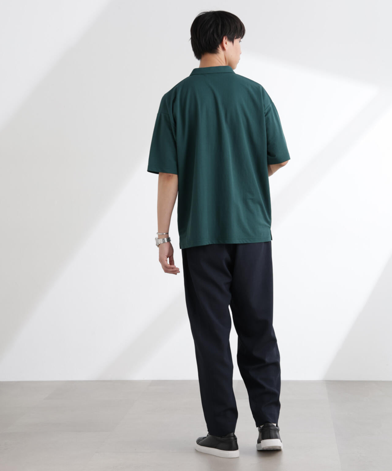 レーヨンナイロンポンチスキッパーシャツ 半袖 6725124217