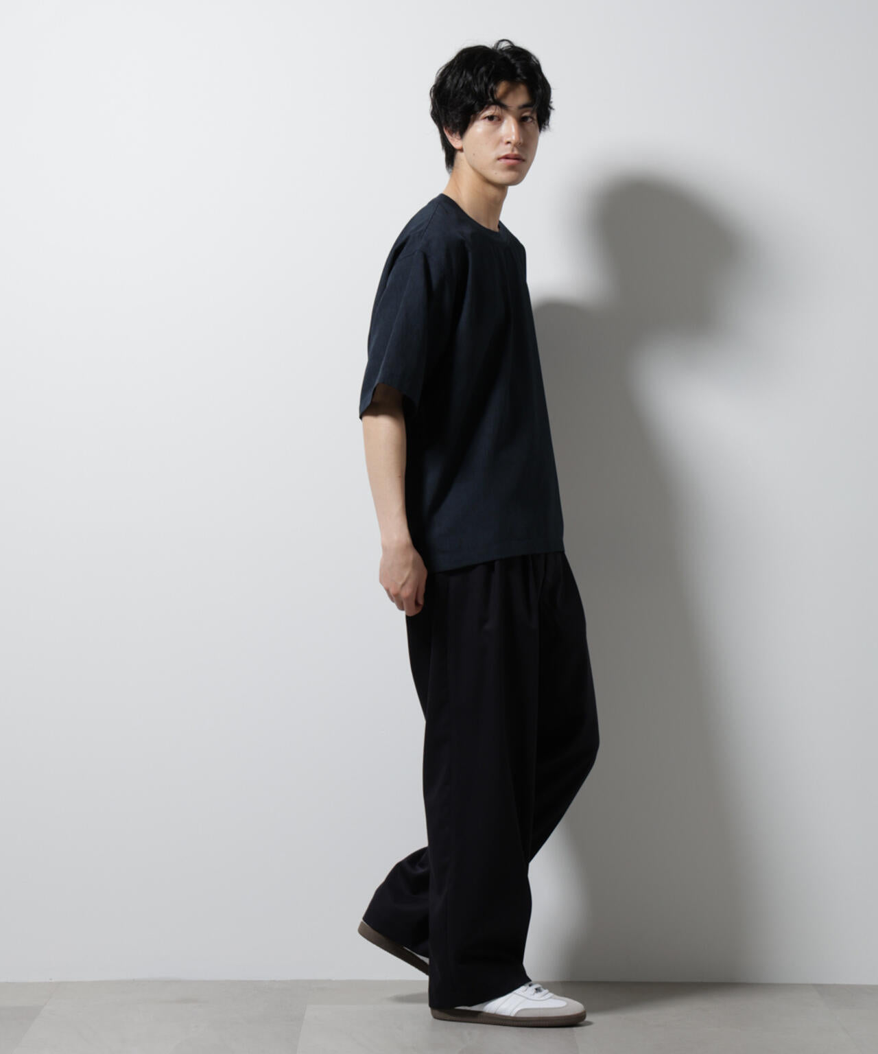 テックリネン布帛Tシャツ 半袖 6725124222