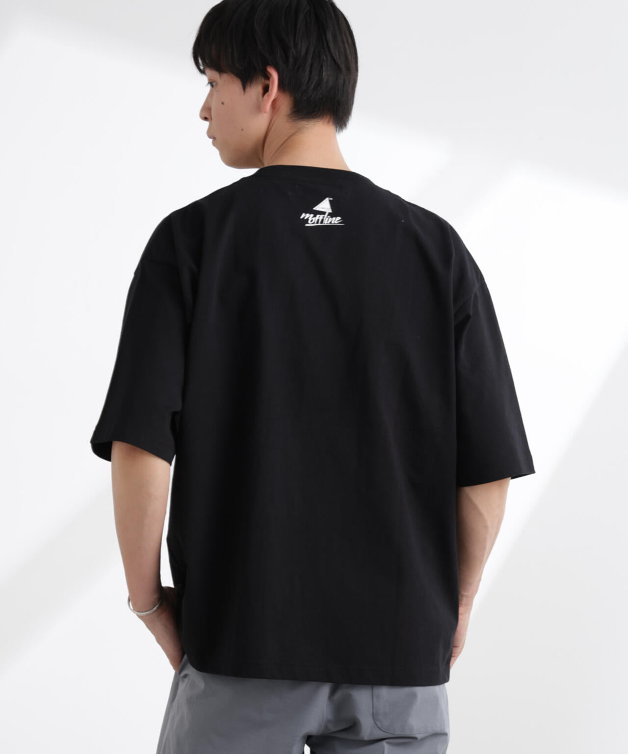 MOFFISIE」1.0 オリジナルプリント Tシャツ 半袖
