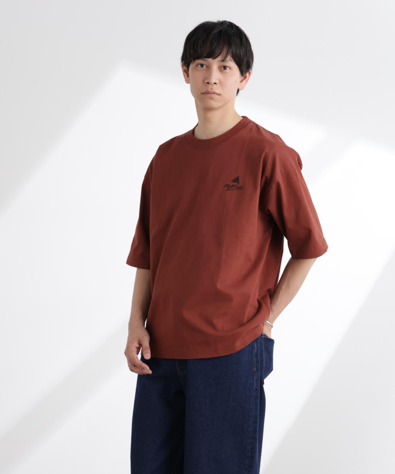 MOFFISIE」1.0 オリジナルプリント Tシャツ 半袖