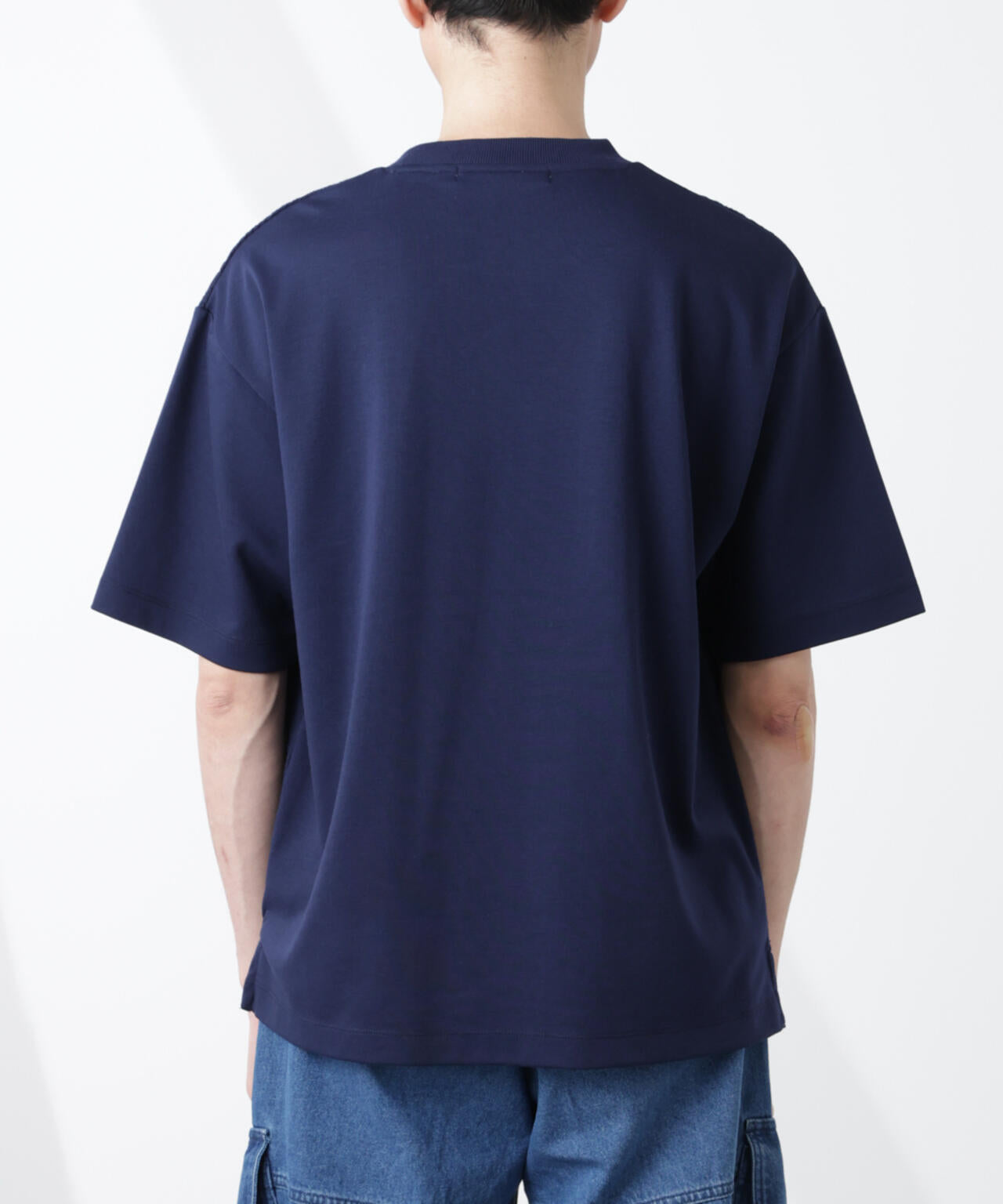リンクス ジャガード コンビ Tシャツ