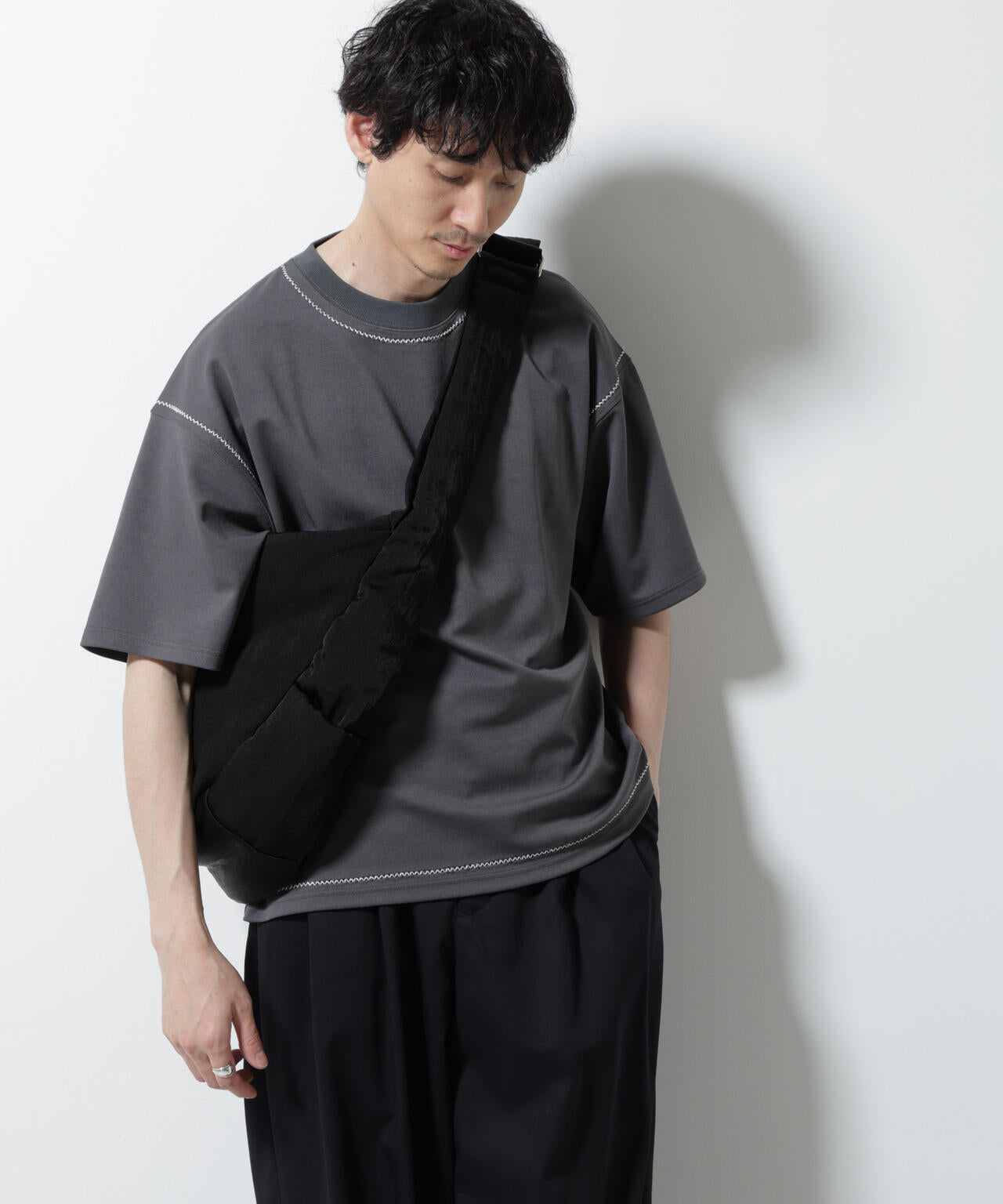 テクニックステッチTシャツ 半袖 6725124250