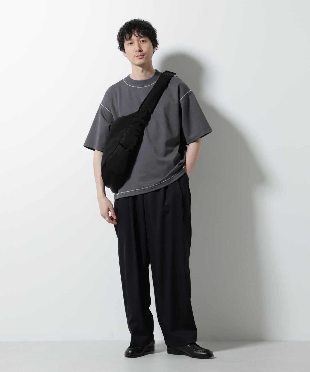 テクニックステッチTシャツ 半袖 6725124250