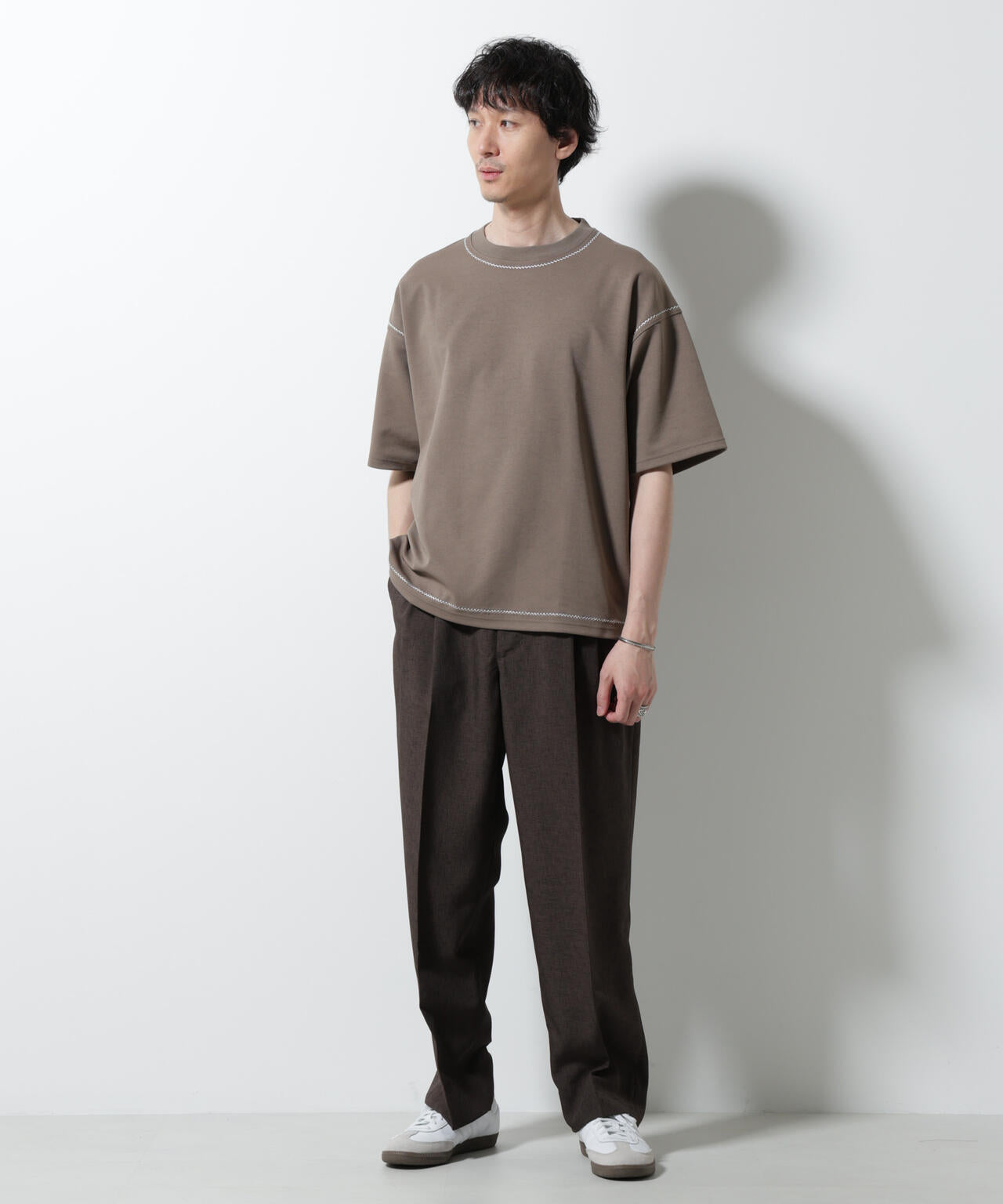 テクニックステッチTシャツ 半袖 6725124250