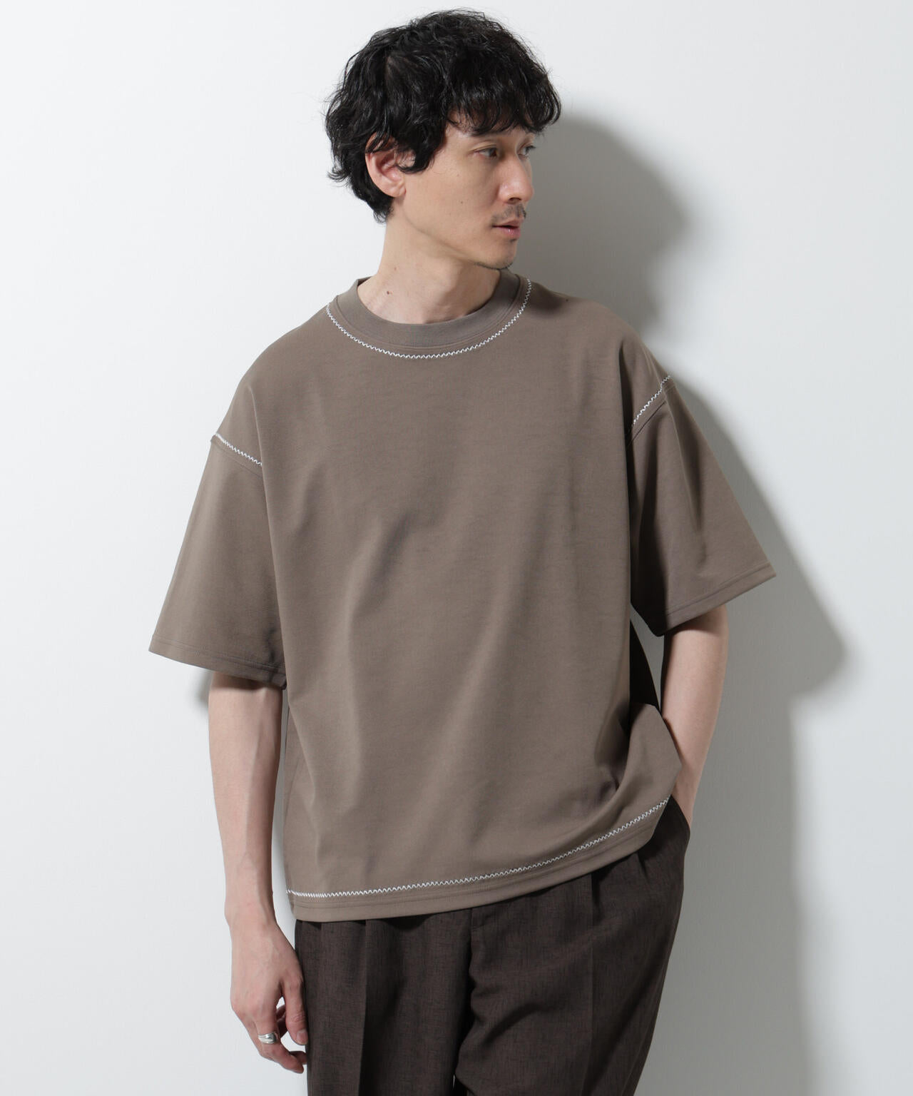 テクニックステッチTシャツ 半袖 6725124250