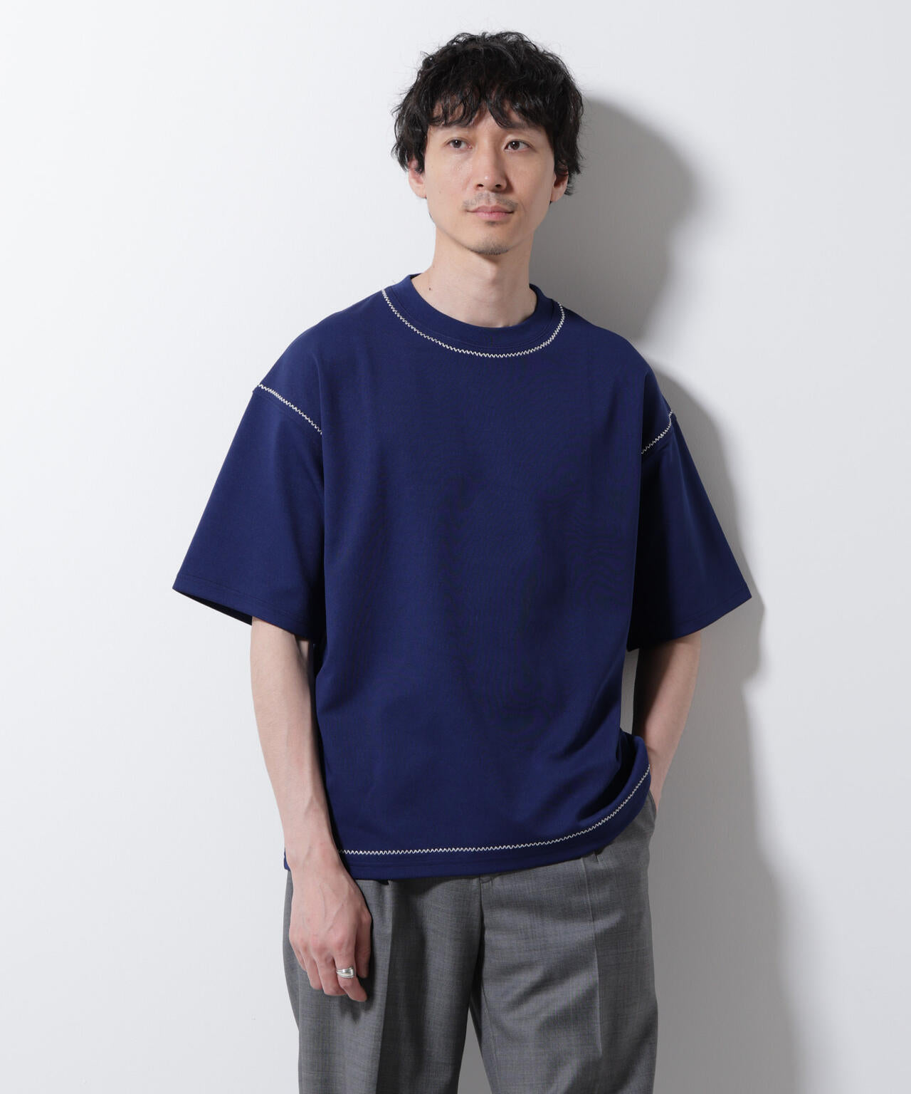 テクニックステッチTシャツ 半袖 6725124250