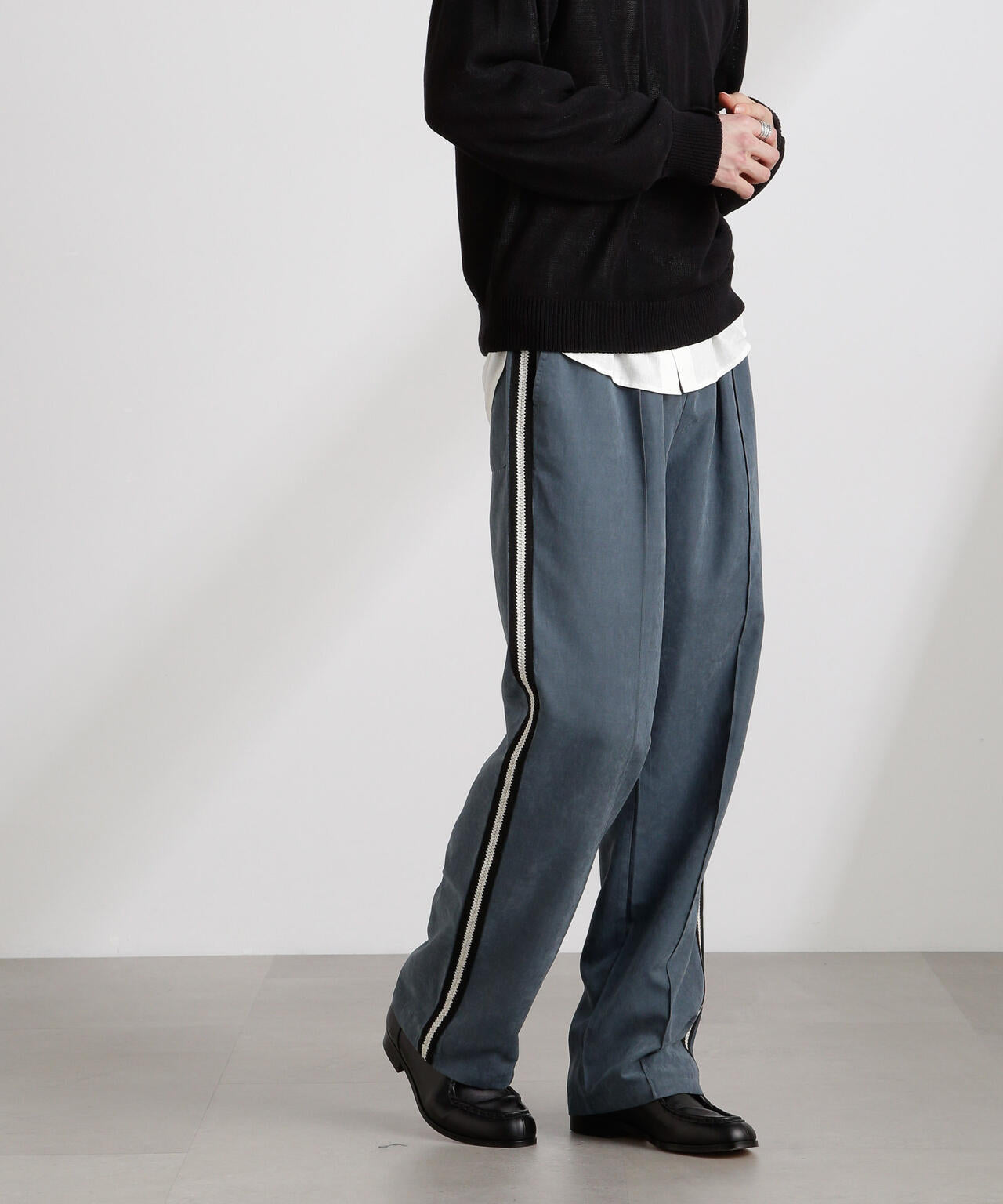 パンツ COGTHEBIGSMOKE  TRUCK PANTS COGTHEBIGSMOKE/コグ ザ ビッグスモーク】WIDE LEG WRAP パンツ