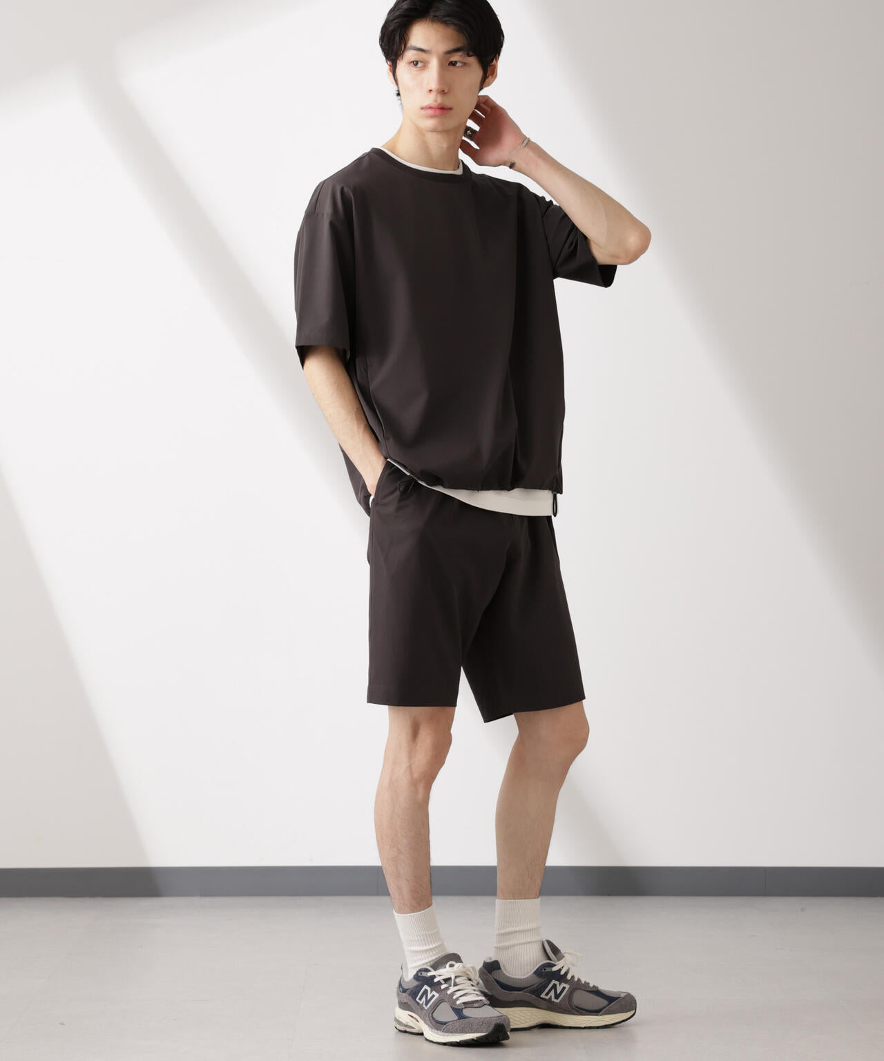 ライトウェイトストレッチ ショートパンツ(セットアップ可) 6725128201