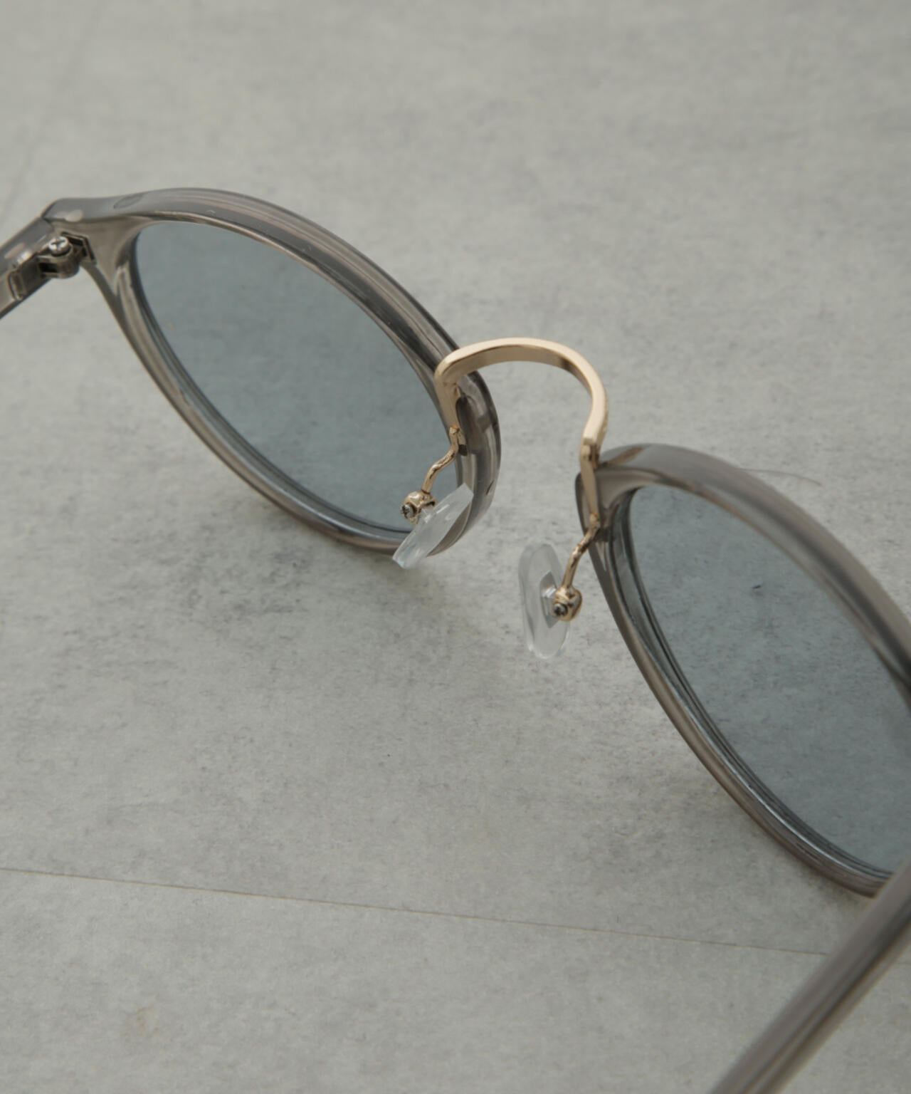 アイウェア/ボストン型 コンビネーションメタルフレーム