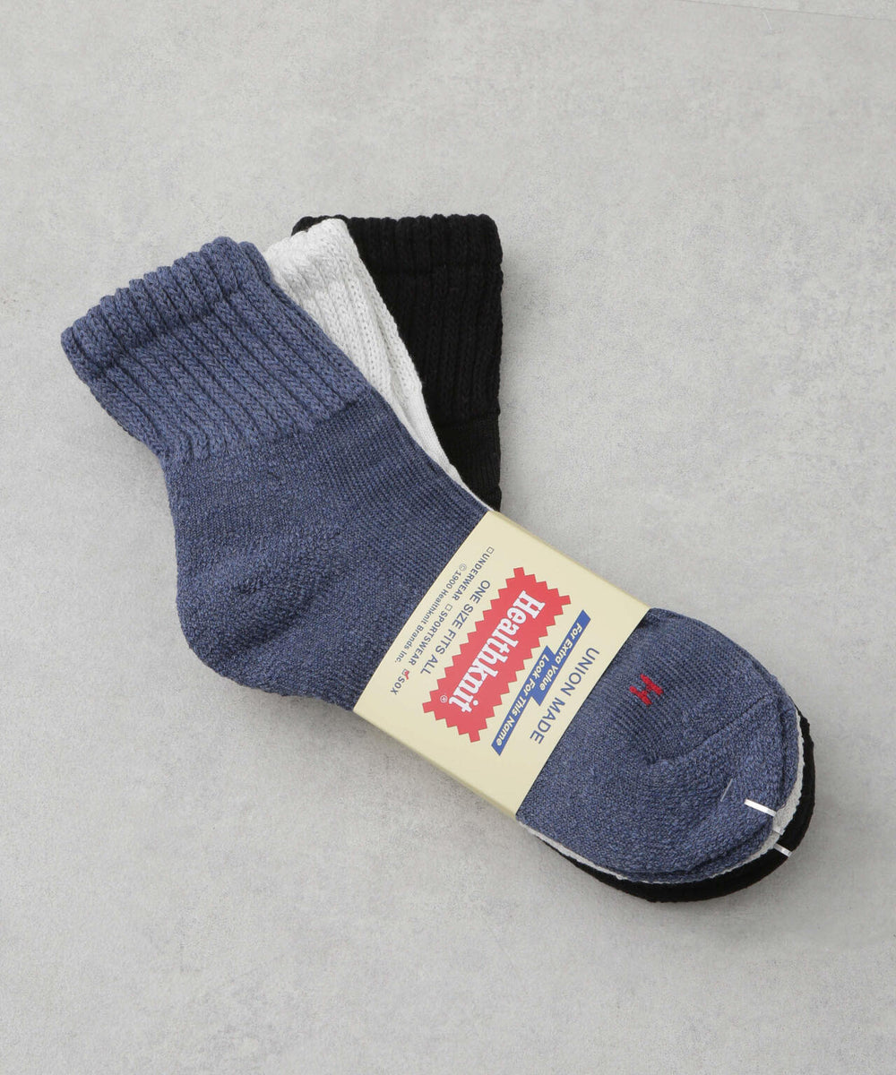 Healthknit/シンカーラインソックス 3足セット