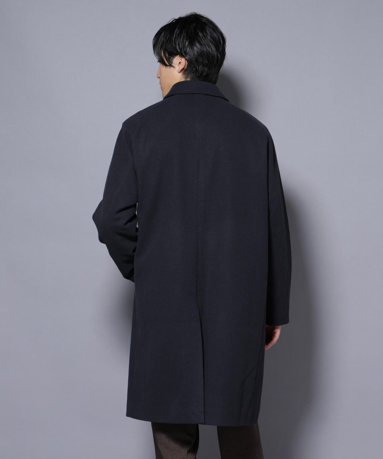 【2/16 まで】【ほぼ新品】ナノユニバース テックメルトンステンカラーコート テックメルトンステンカラーコート