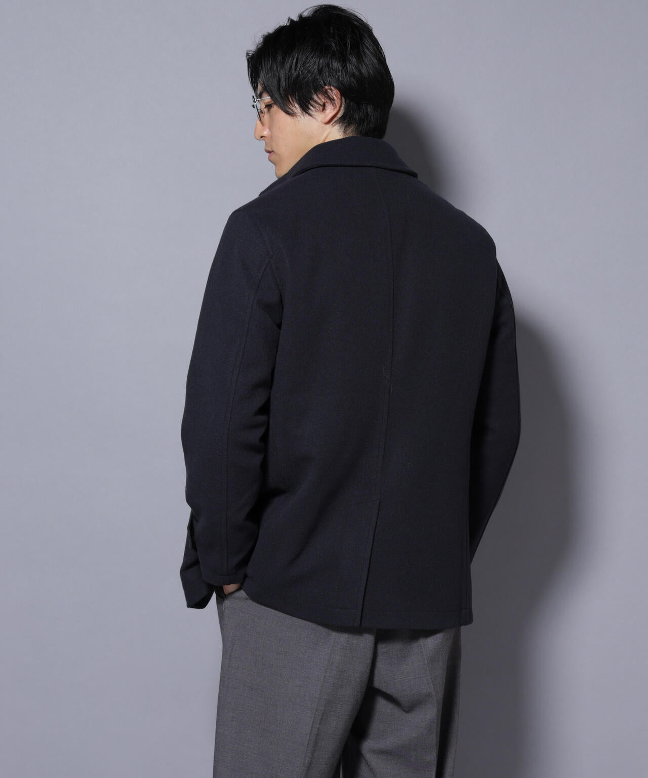 テックメルトンシングルコート