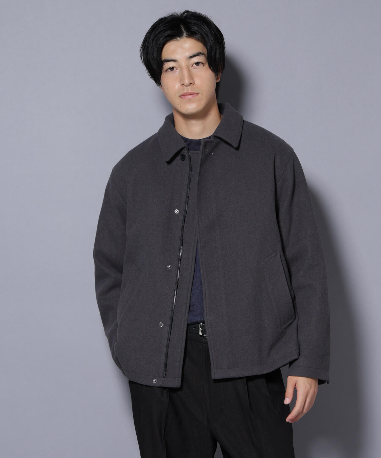 ナノユニバース（NANO universe）/テックメルトンショートブルゾン テックメルトンショートブルゾン