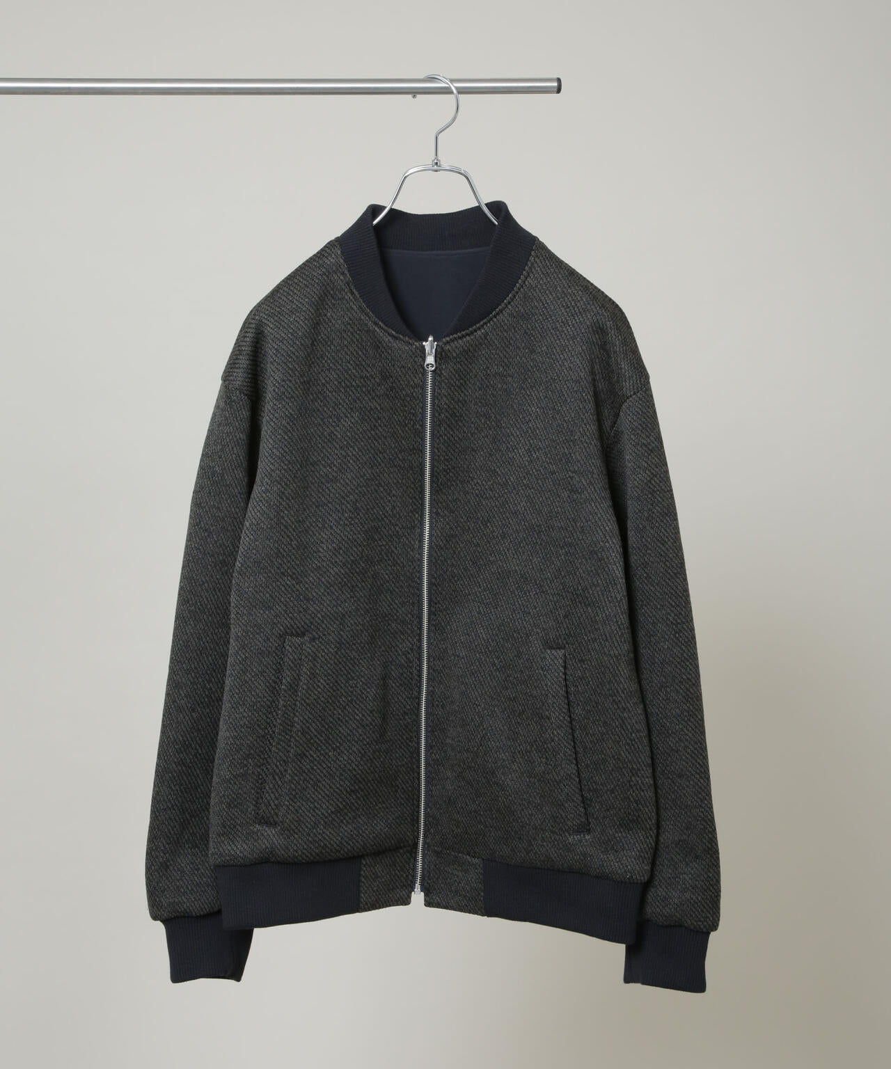 ニットフリースZIPブルゾン(セットアップ可) 6725212205