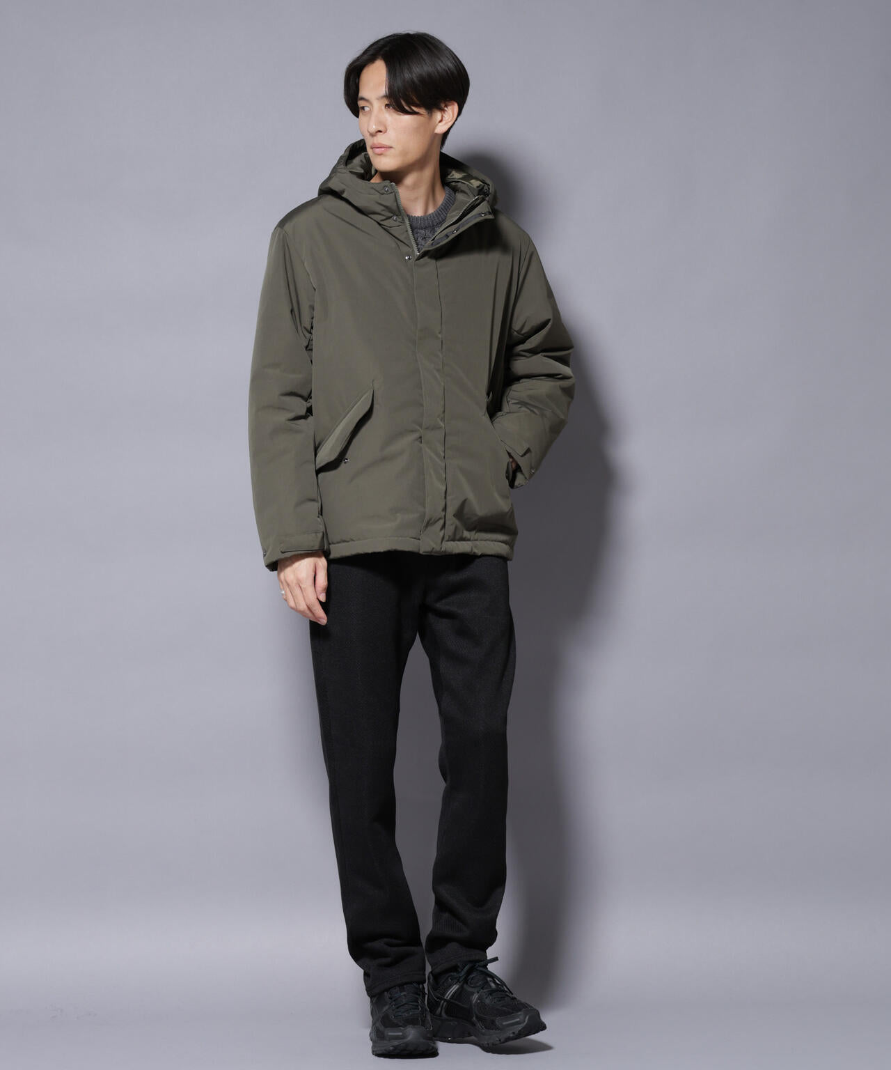 ミリタリー中綿ブルゾン